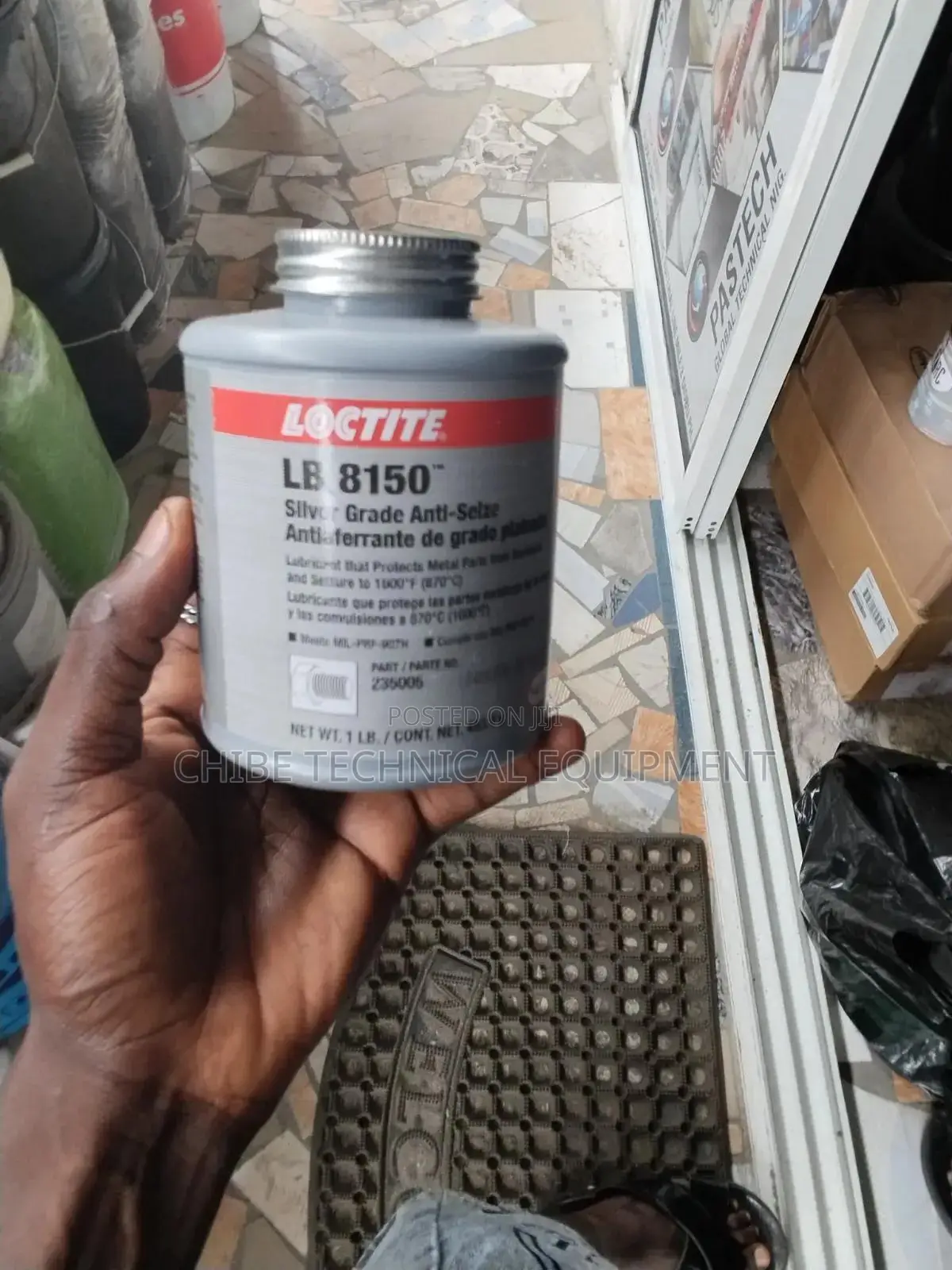 Loctite Lb 8150 Silver Grade Anti-seize Lubricant.
