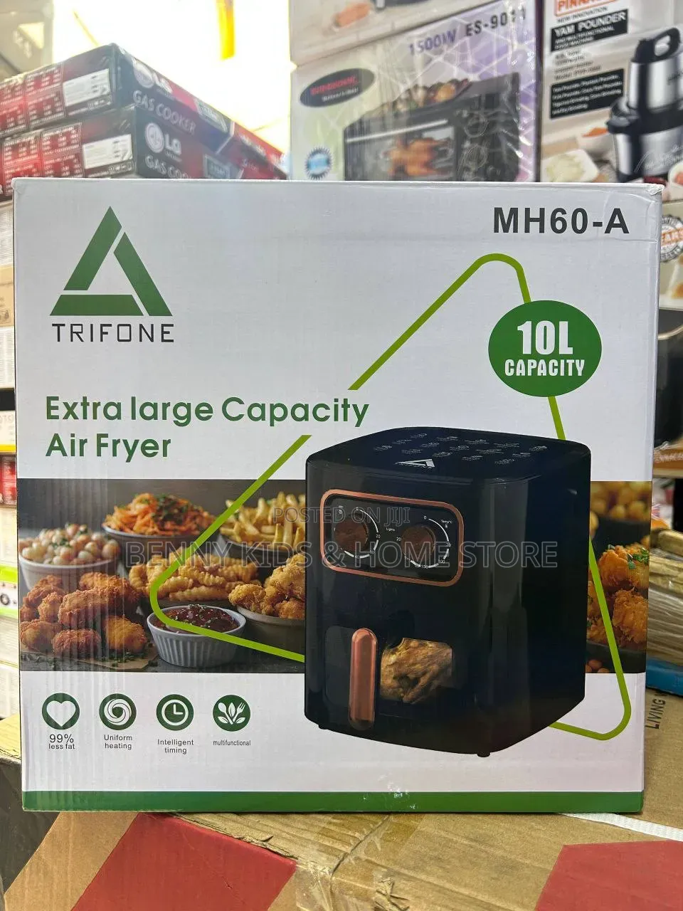 Trifone 10l Extra Large Capacity Air Fryer (Mh60-A)