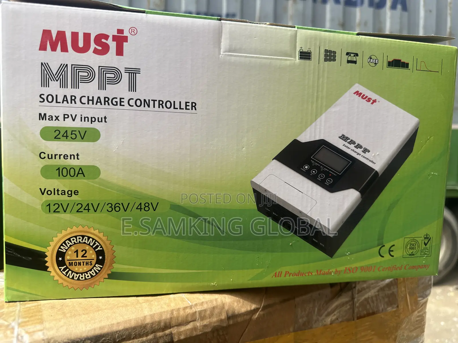 100ah High Voltage Must Charge Controller