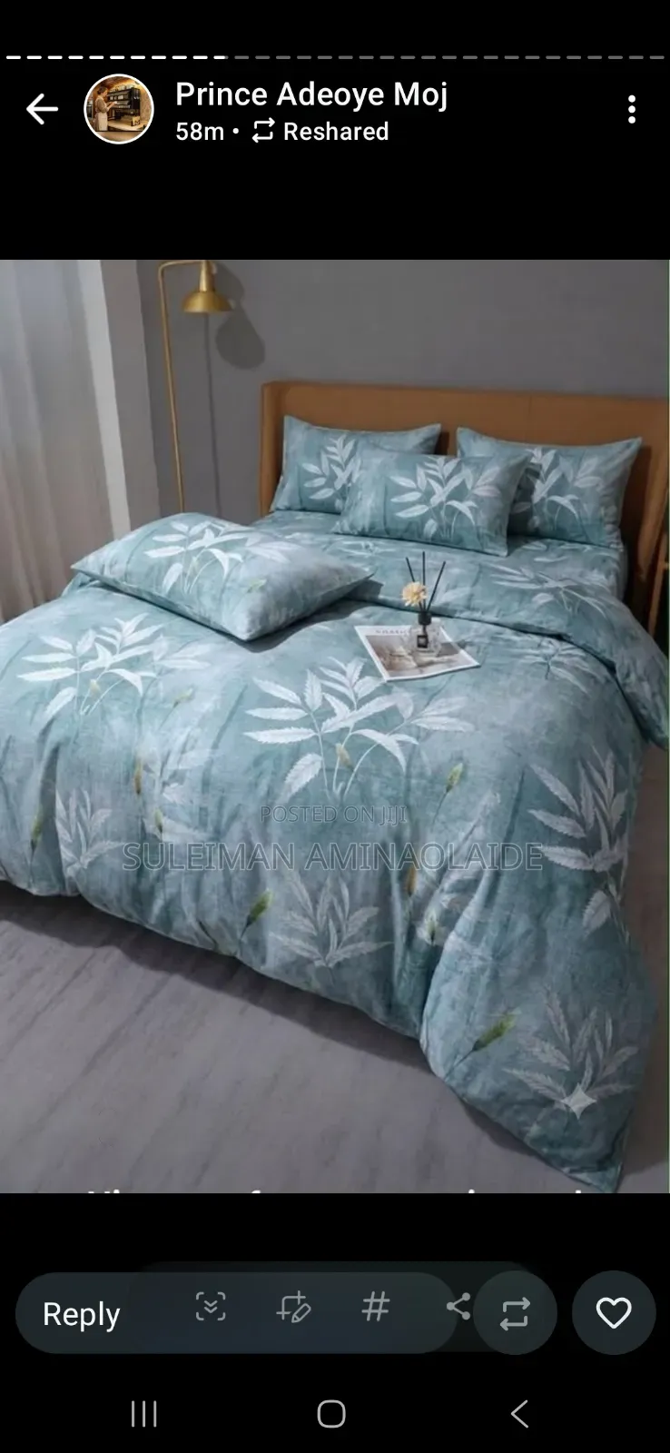 Duvet Bedsheets and Pillows Cases
