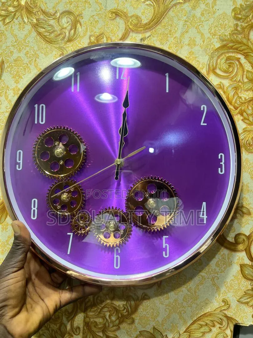 Chronographic Wall Clock