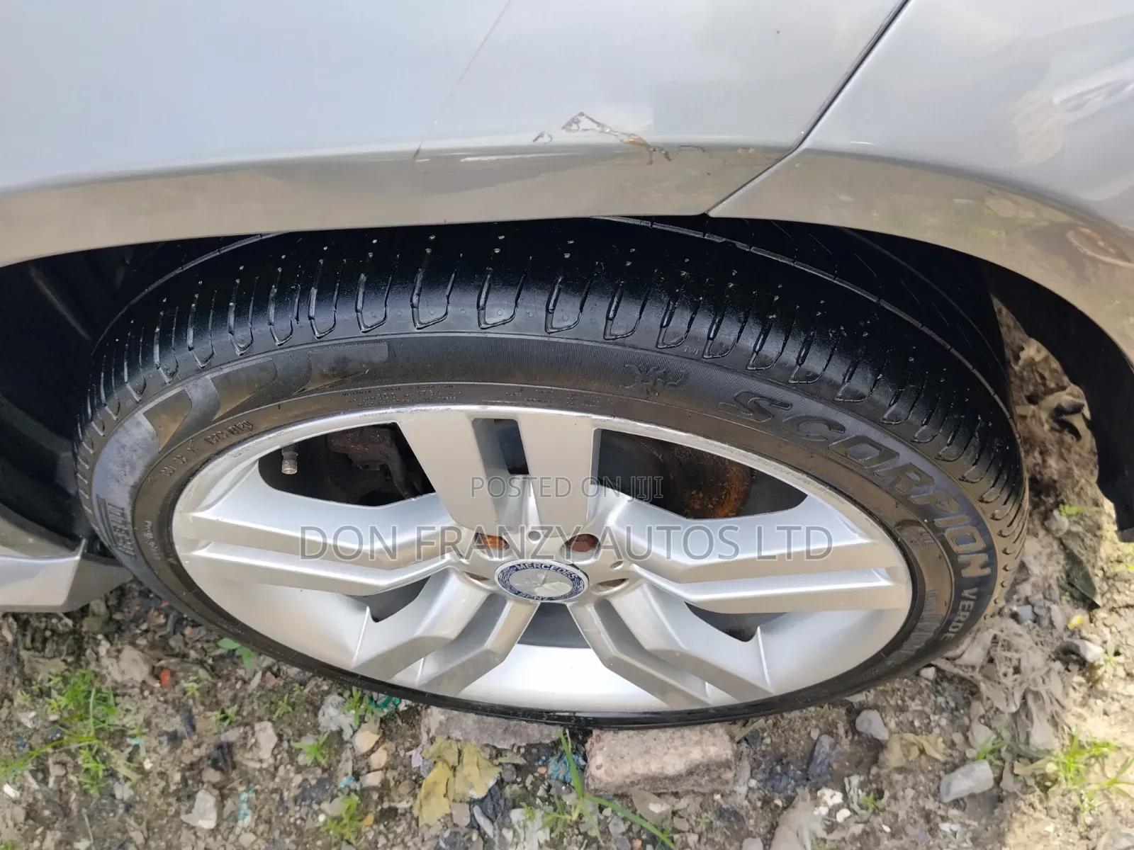 Mercedes-Benz GLK-Class 2012 Silver