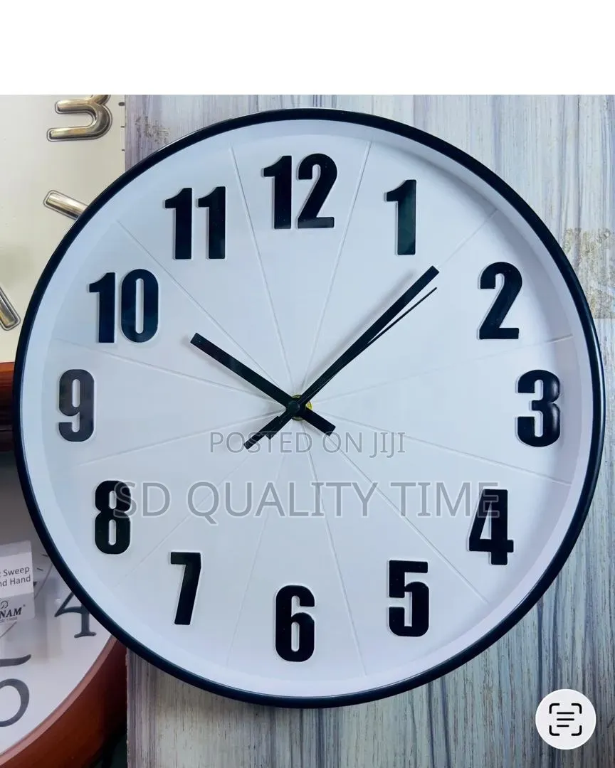 Plain Office Wall Clock (30cm)