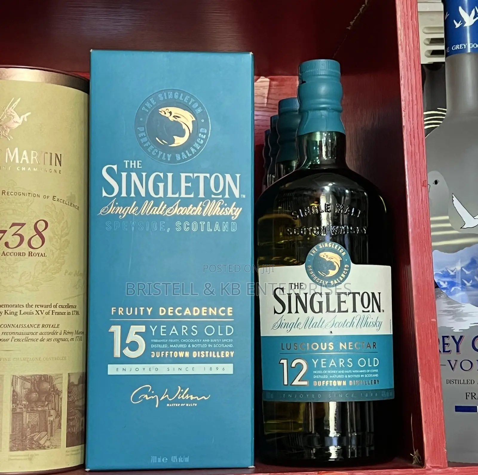 Original Singleton Single Malt Scotch Whiskey Fruity Decadence 15 Yrs