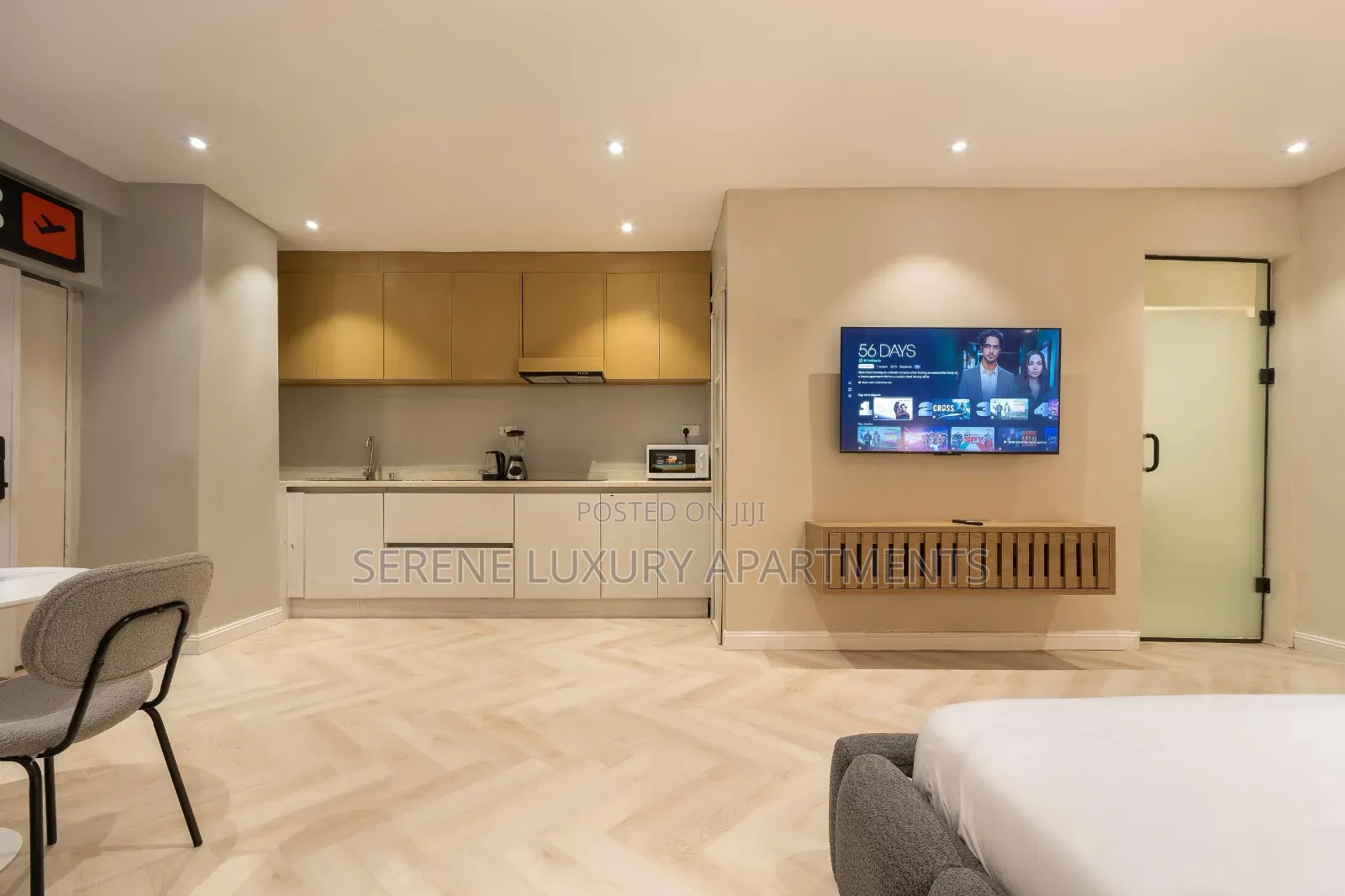 Luxurious Studio Apartment With Gym
