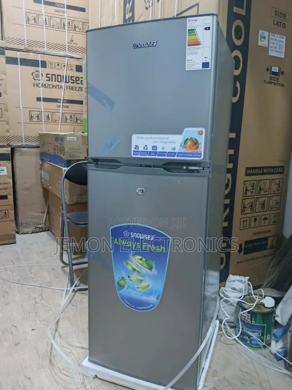 Snowsea BCD-198 Upright Freezer – Energy Saving Fast Freezing
