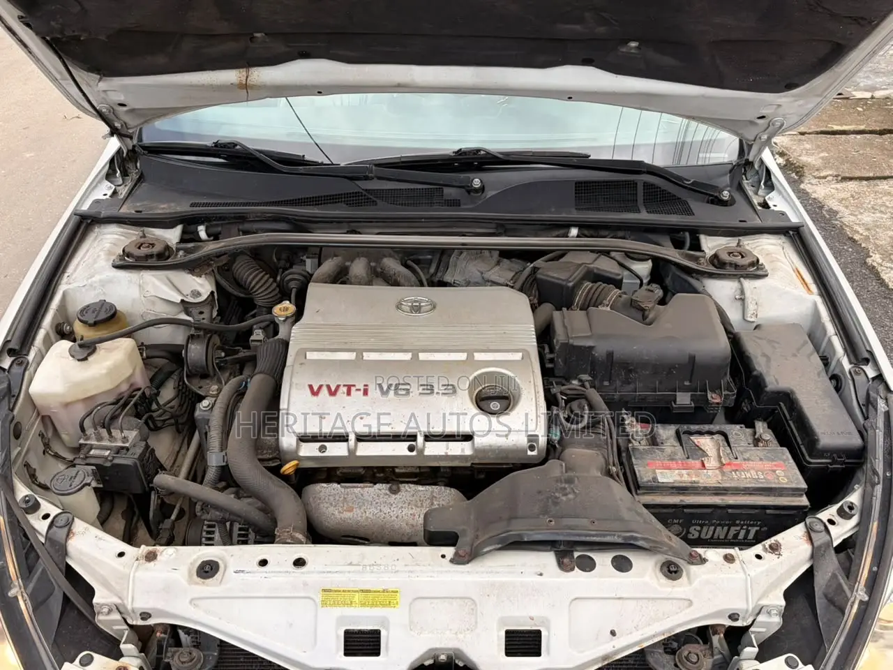 Toyota Solara 3.3 Convertible 2008 White