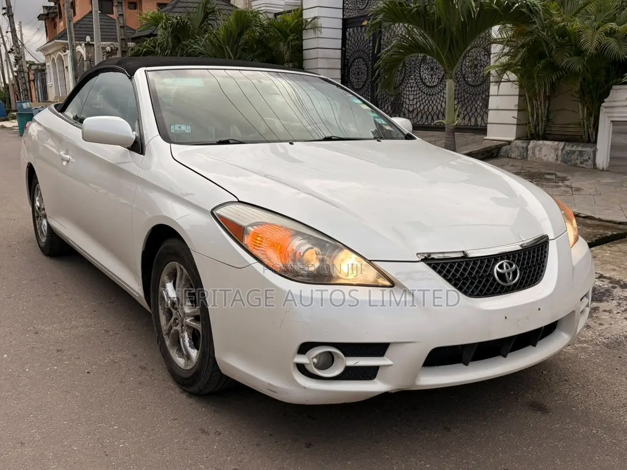 Toyota Solara 3.3 Convertible 2008 White