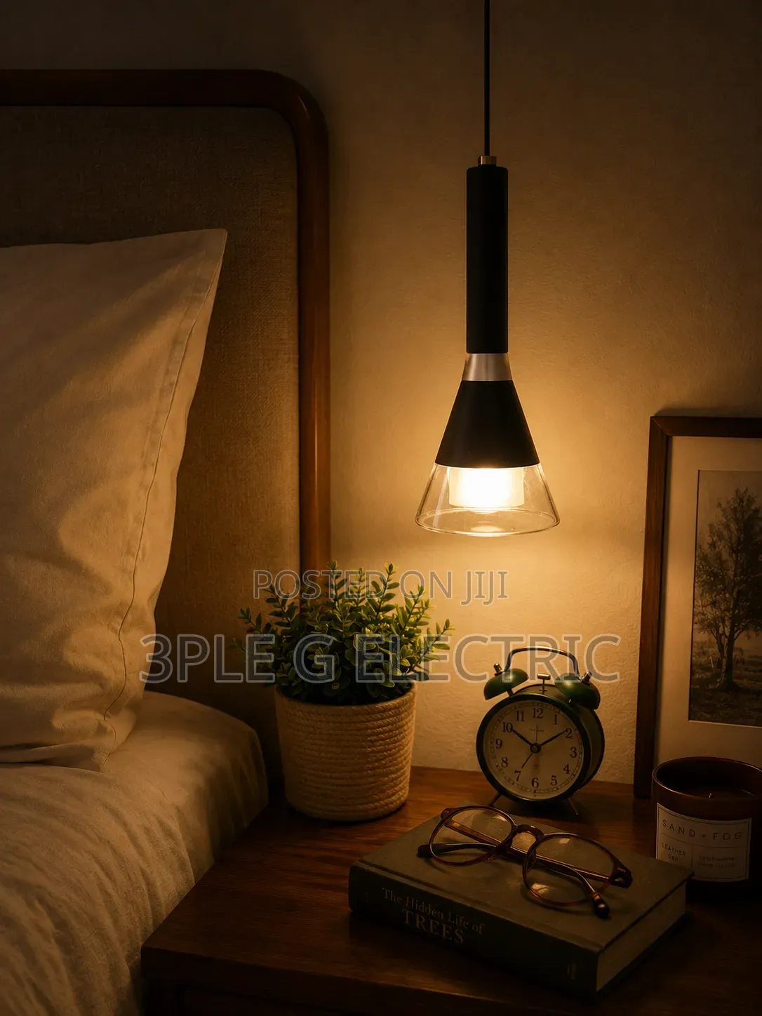 Black Body Bedside Light
