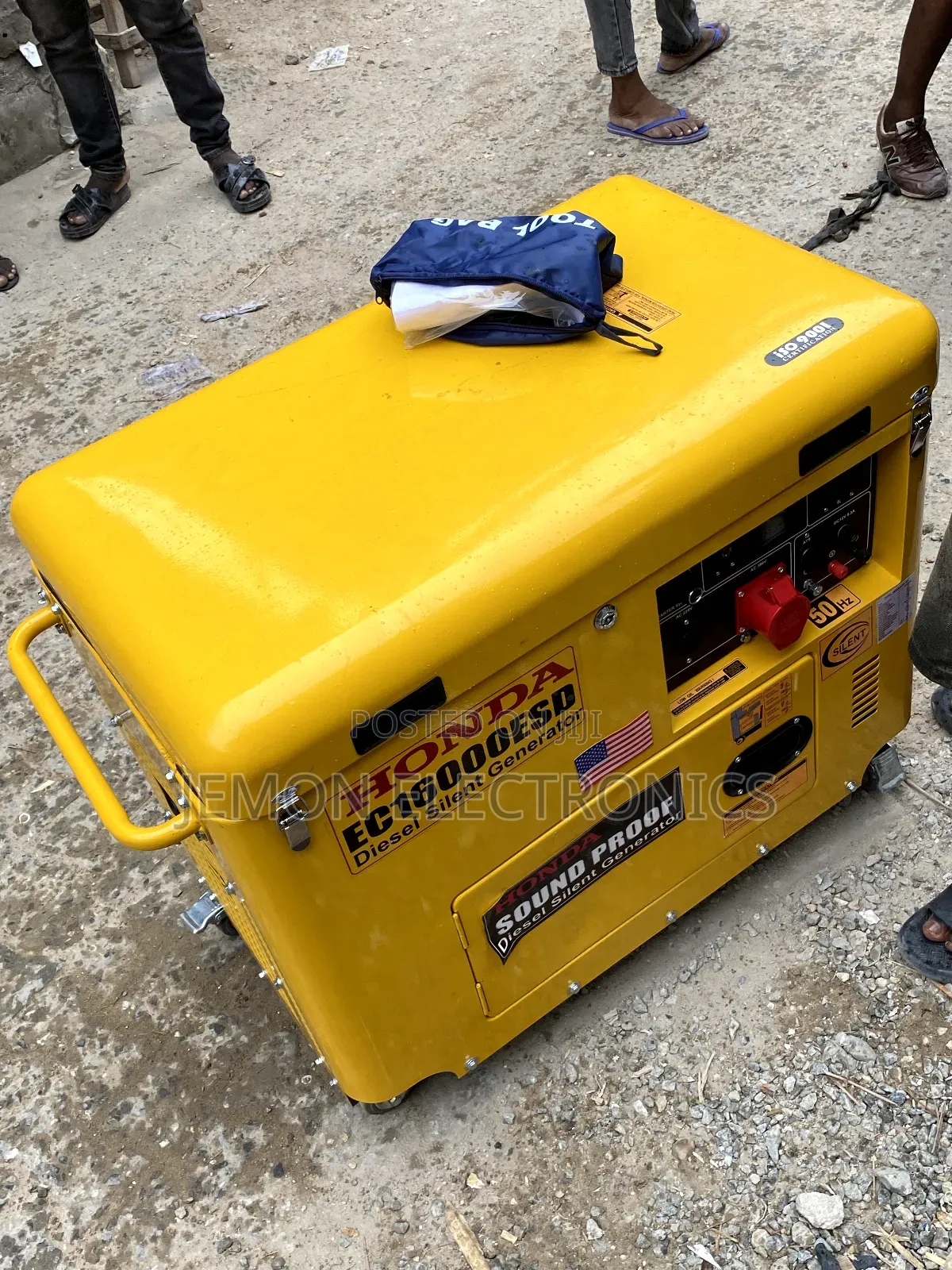 Honda Ec16000esd 12.5kva Heavy Duty Silent Generator
