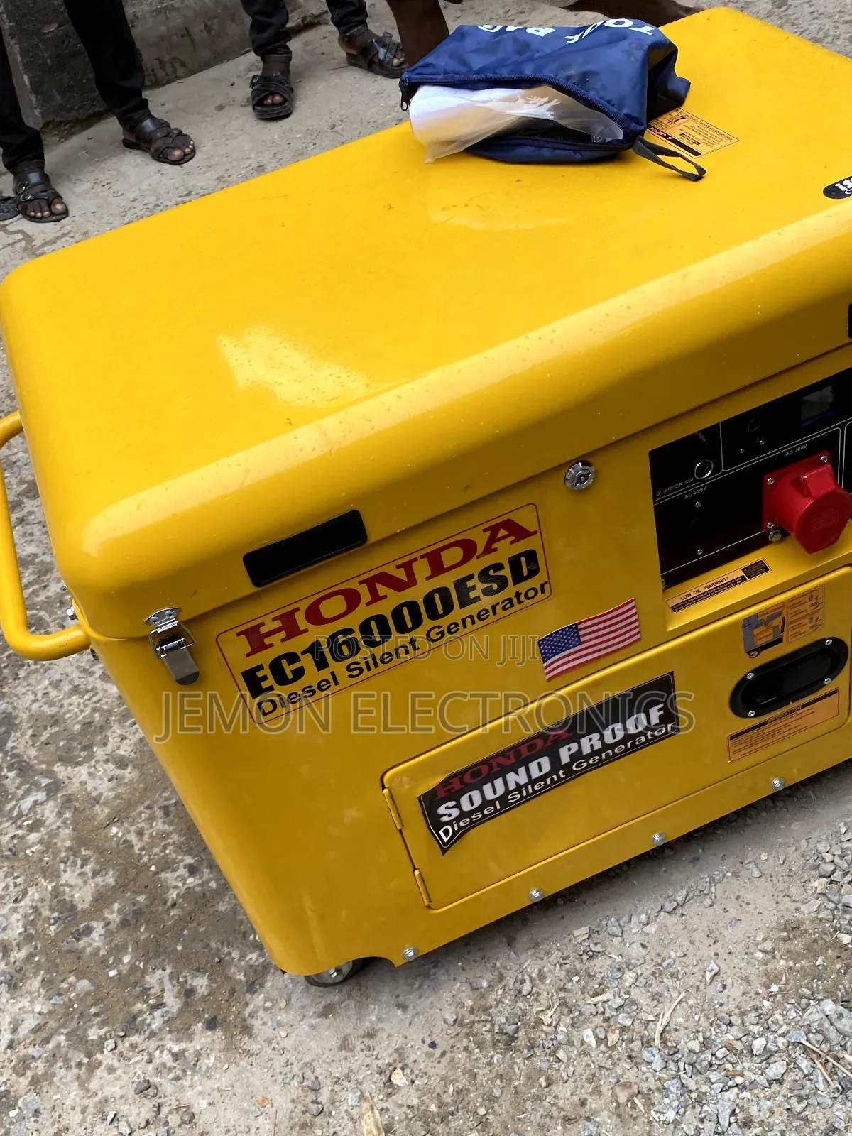 Honda Ec16000esd 12.5kva Low Noise Diesel Generator