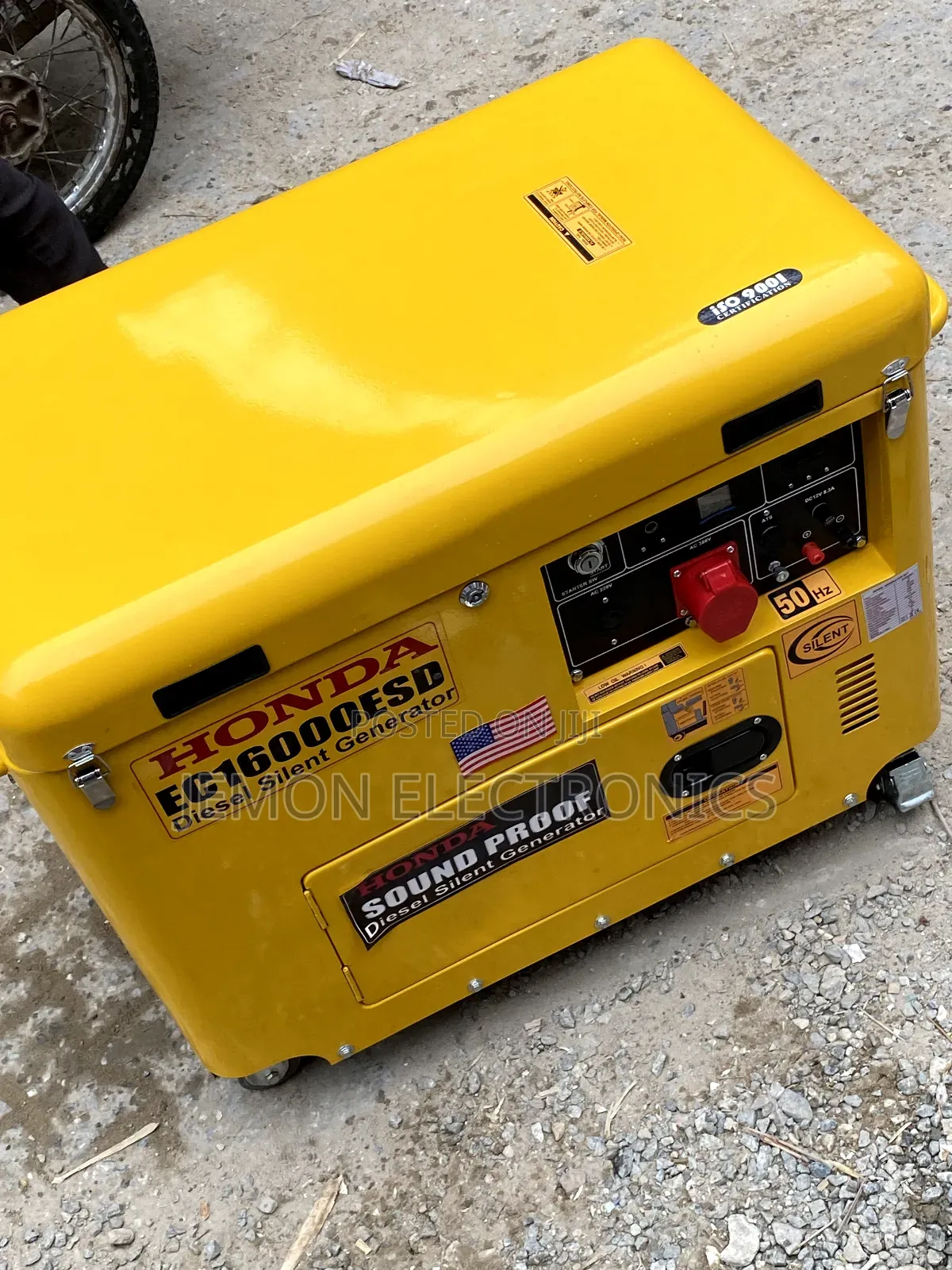 Ec16000esd Honda 12.5kva Fuel Efficient Diesel Generator
