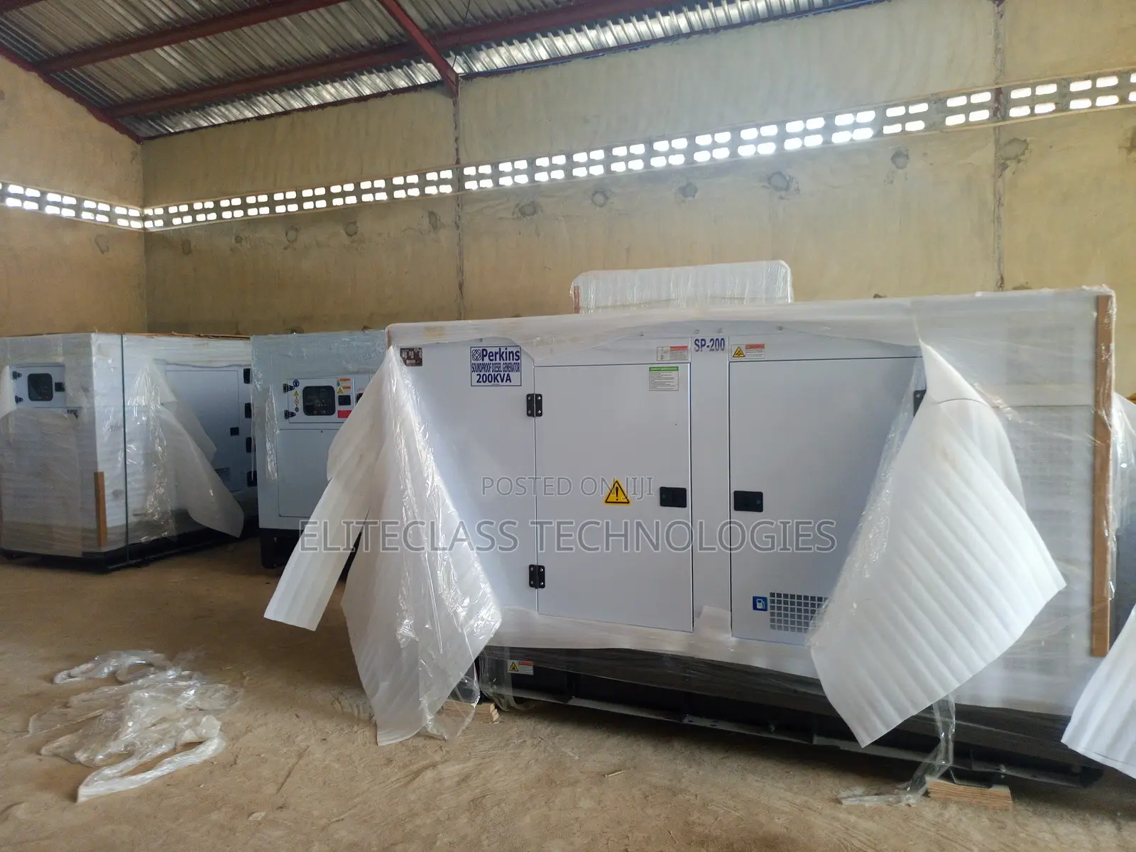 200kva Perkins Utility Soundproof Generator