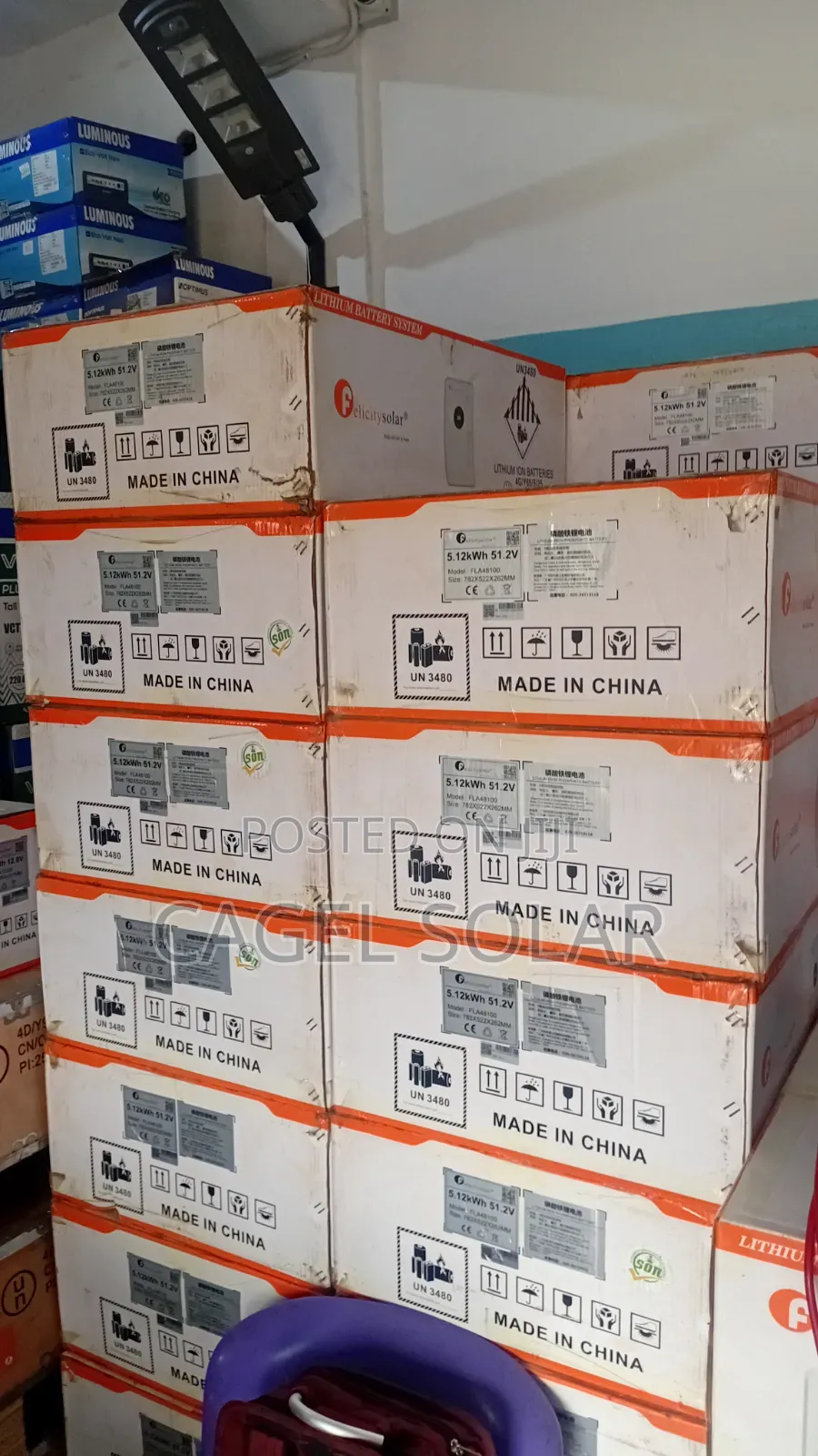 Felicity 5kwh 24v Lithium Battery (Lifepo4)