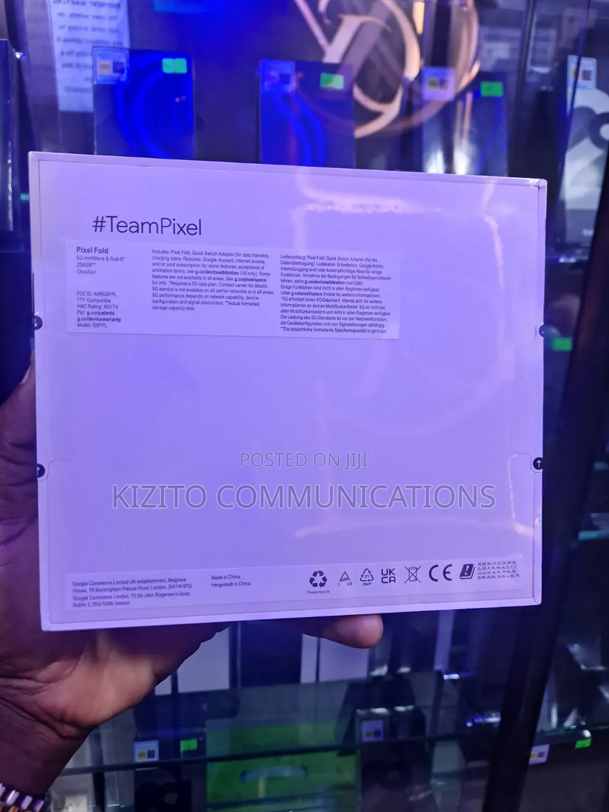 New Google Pixel Fold 256 GB Black