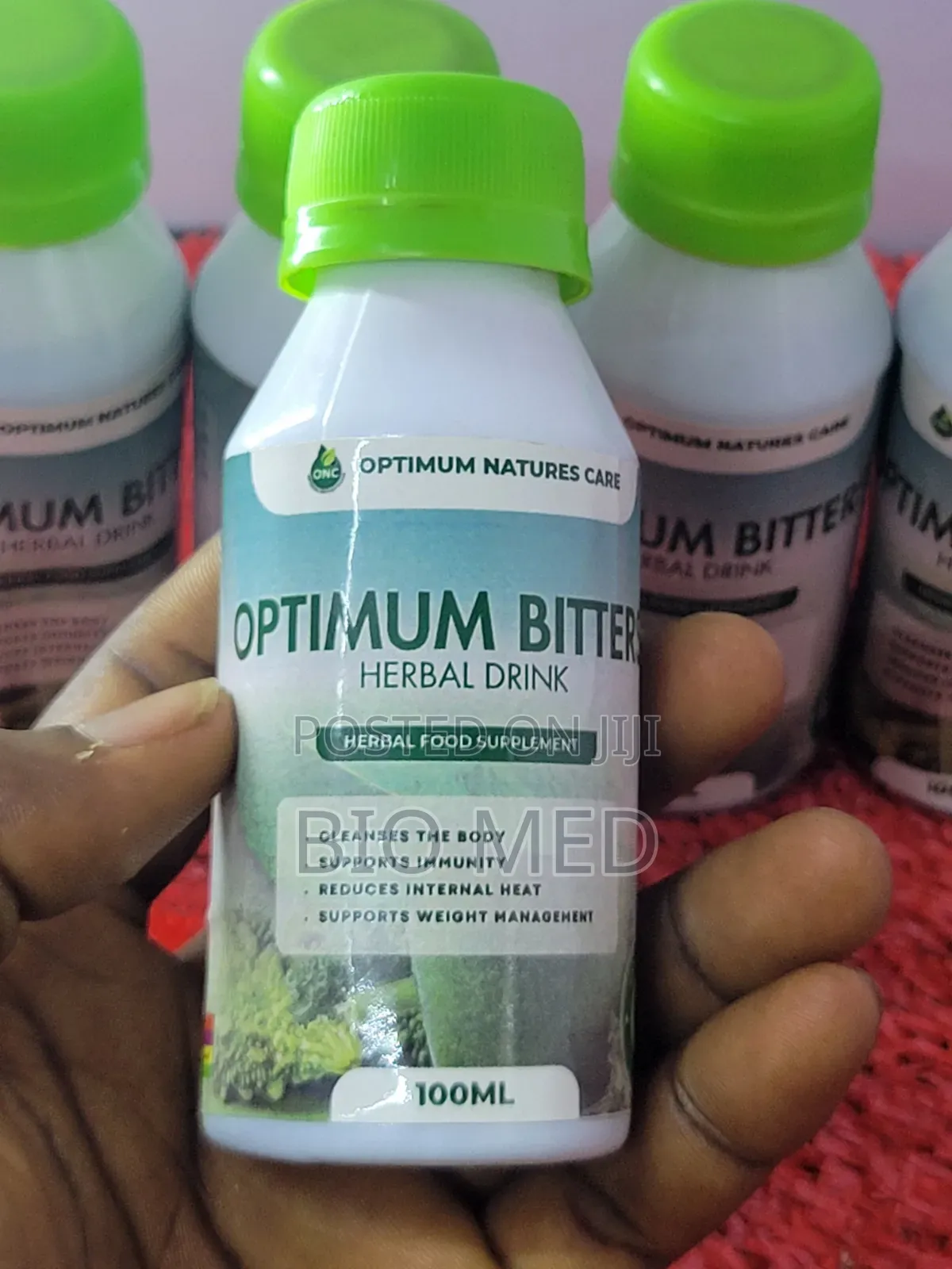 Optimum Bitters Herbal Drink – Natural Wellness Support (100ml)
