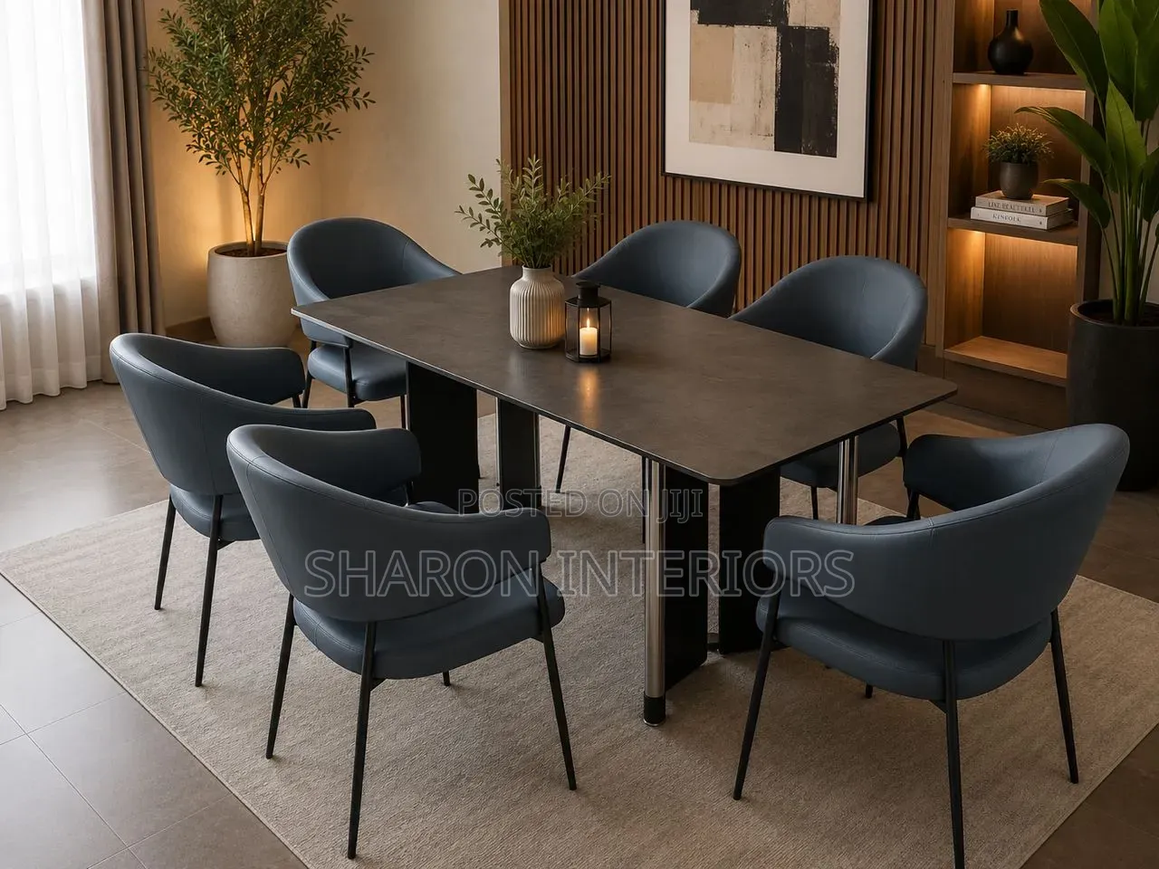 Modern 6-Seater Dining Set
