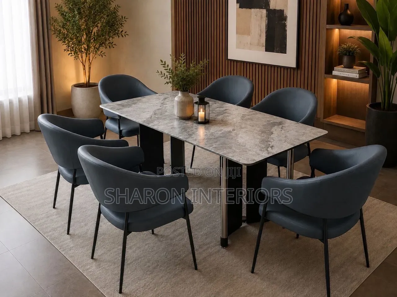 Modern 6-Seater Dining Set