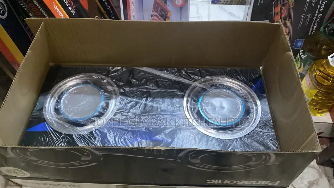 Panasonic Double Burner Glass Infrared Gas Cooker
