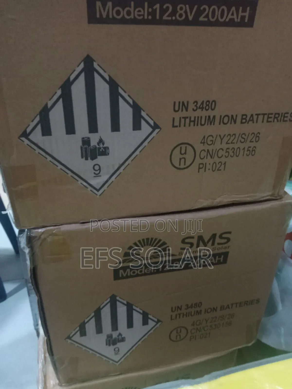 200ahs SMS Lithium Ion Battery 12.8v