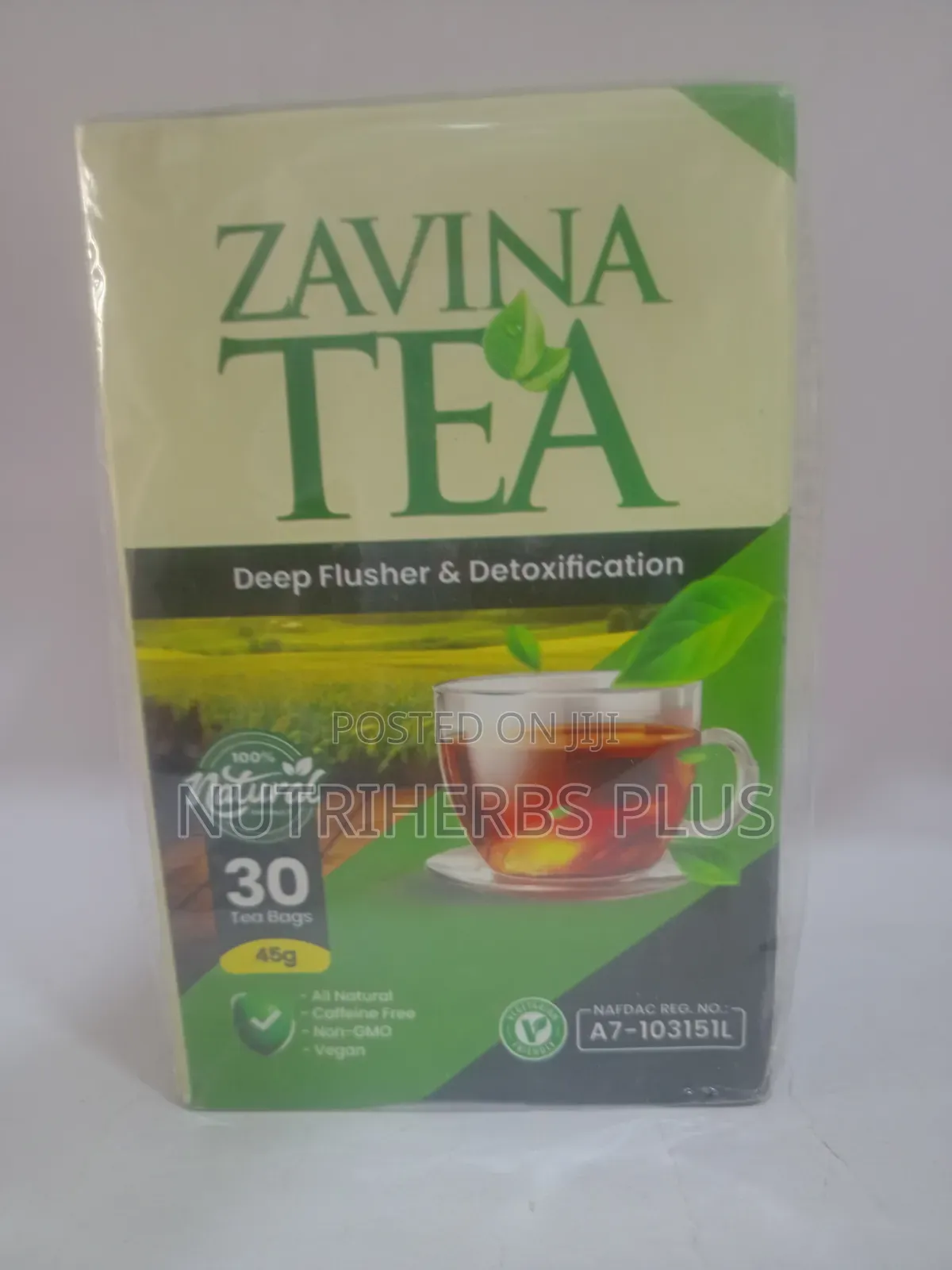 Zavina Herbal Tea; Solution for Long Time Infection
