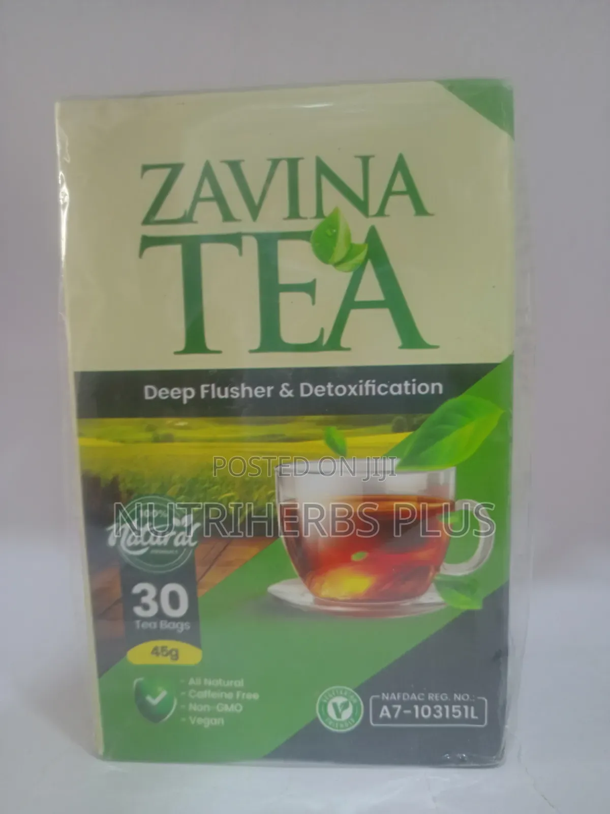 Zavina Herbal Tea; Solution for Long Time Infection