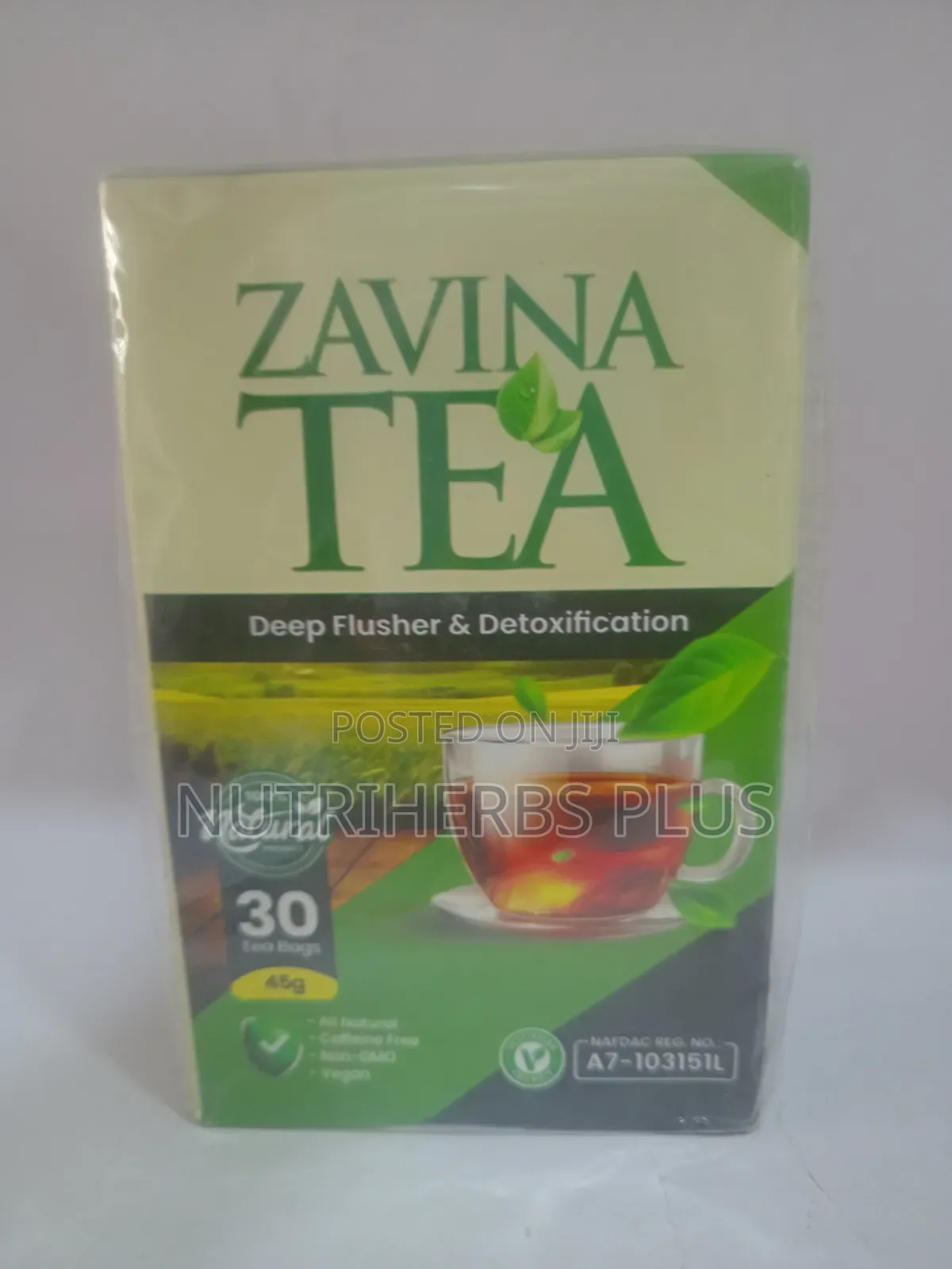 Zavina Herbal Tea; Solution for Long Time Infection