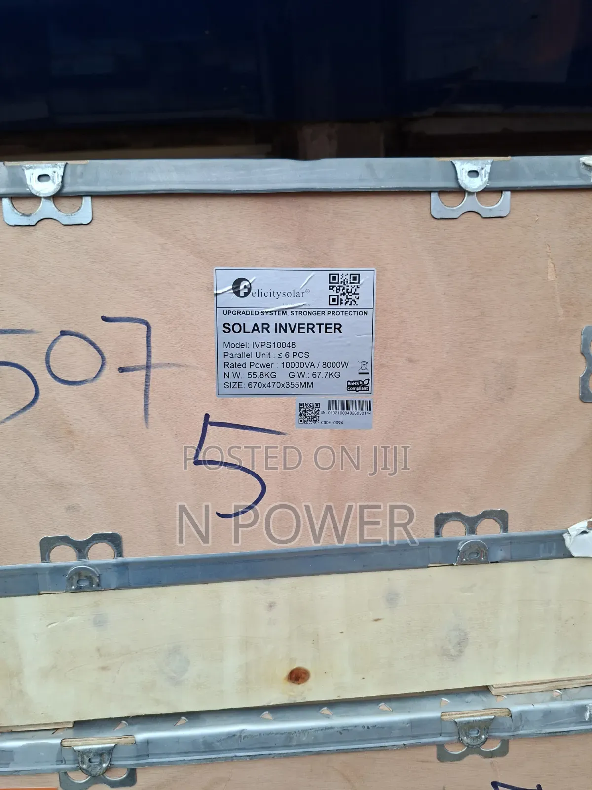 Felicity Solar 10kva Hybrid Inverter 48v