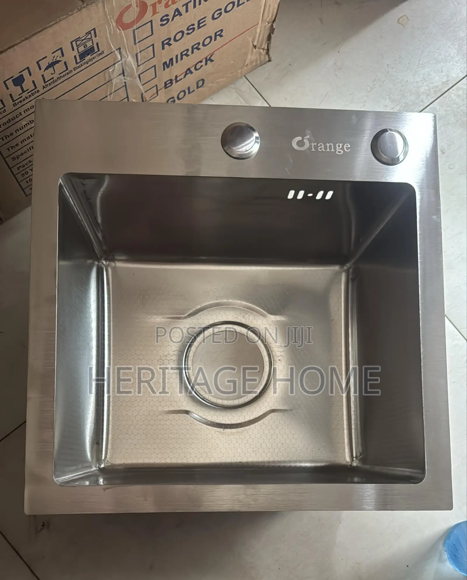 40x40cm Kitchen Sink