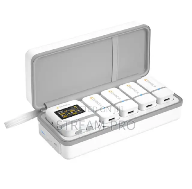 Comica Audio Vimo Q Mini 4-Person Wireless Microphone System (White)