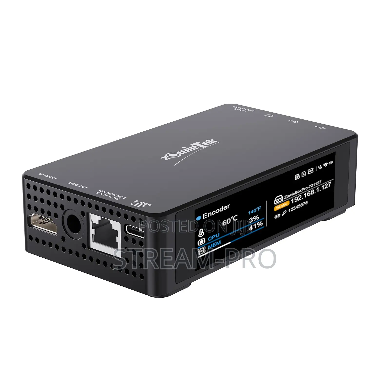 Zowietek 4k60 Ndi Video Streaming Encoder/Decoder