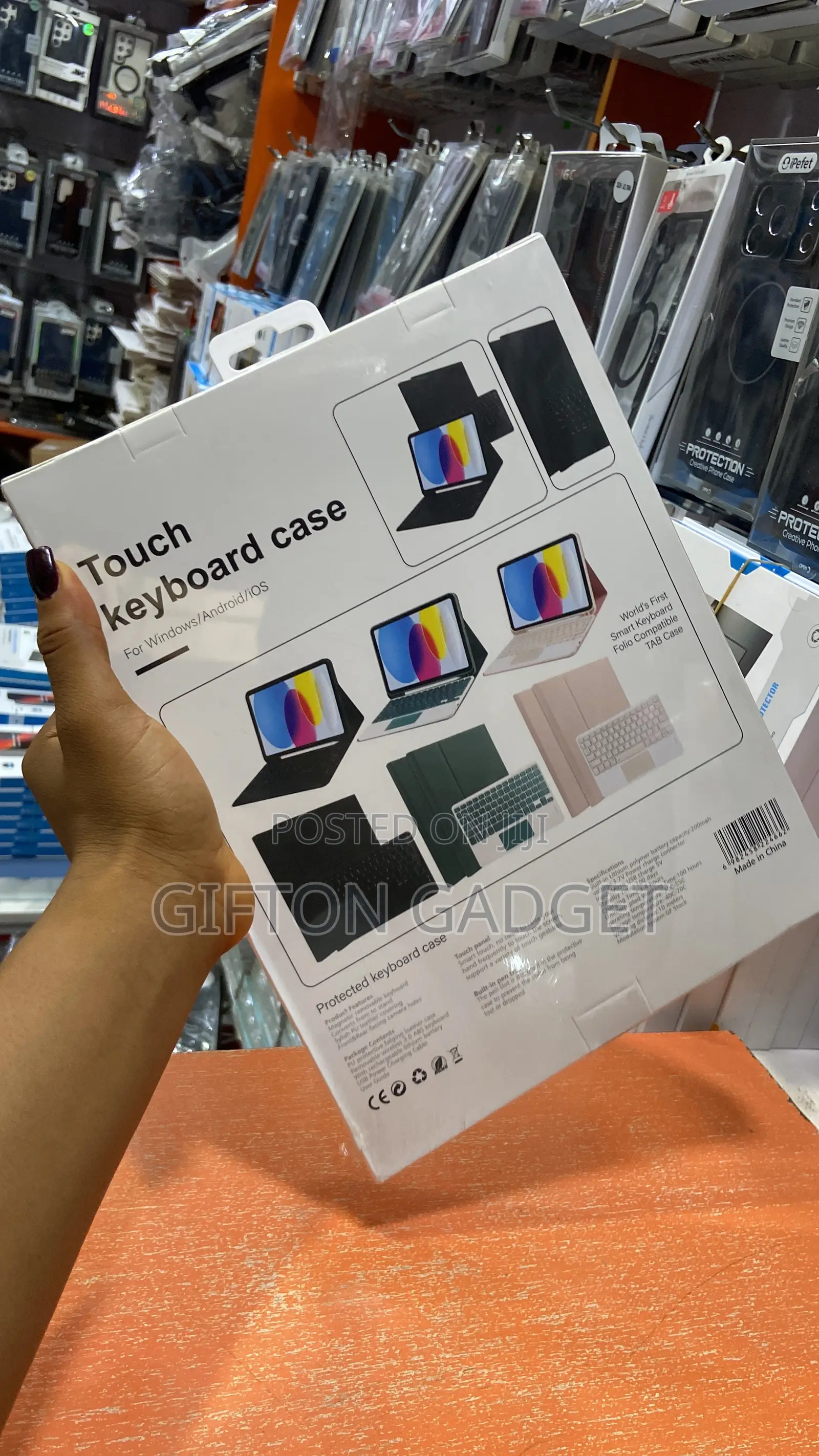 Touch Keyboard Case