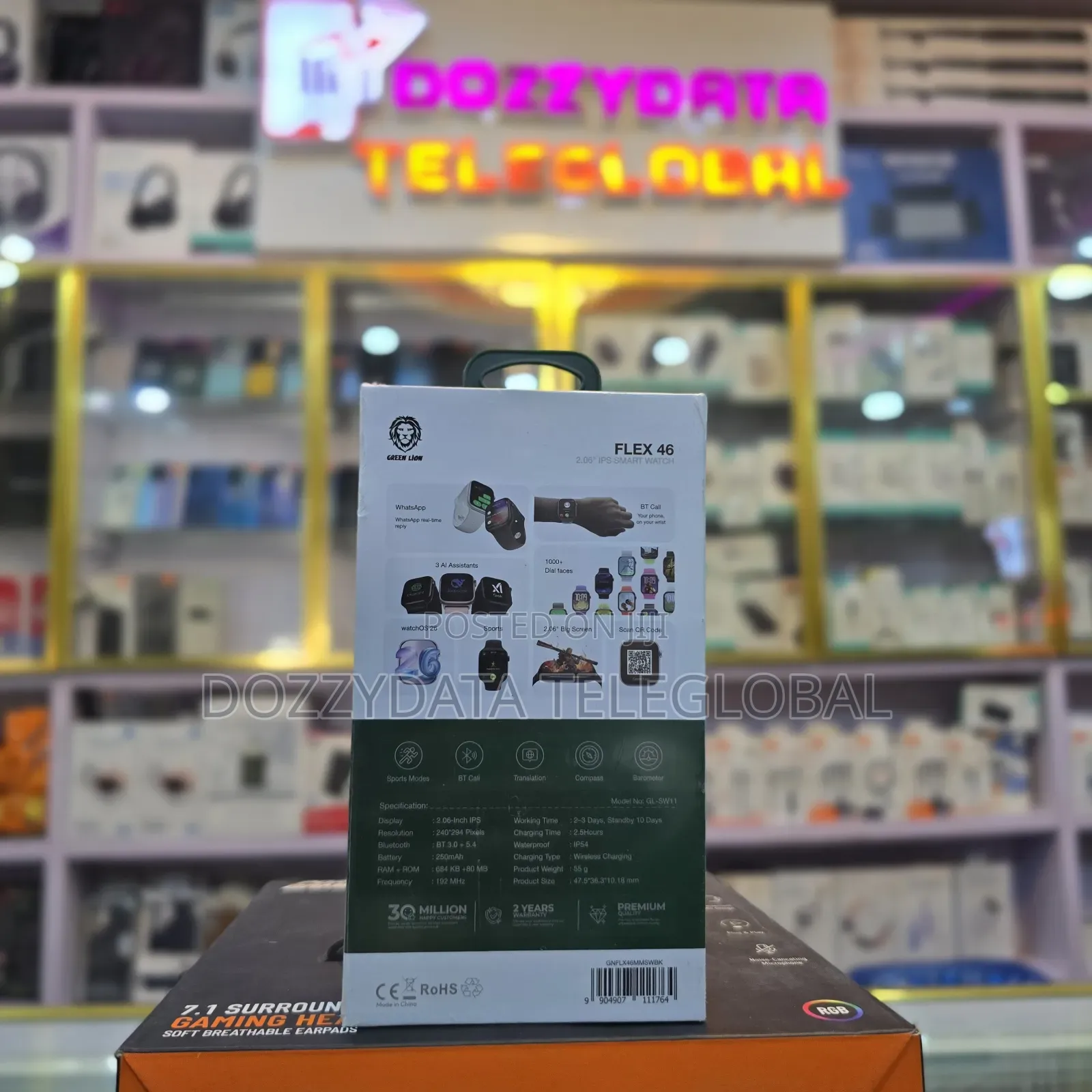 Green Lion Flex 46 Smart Watch