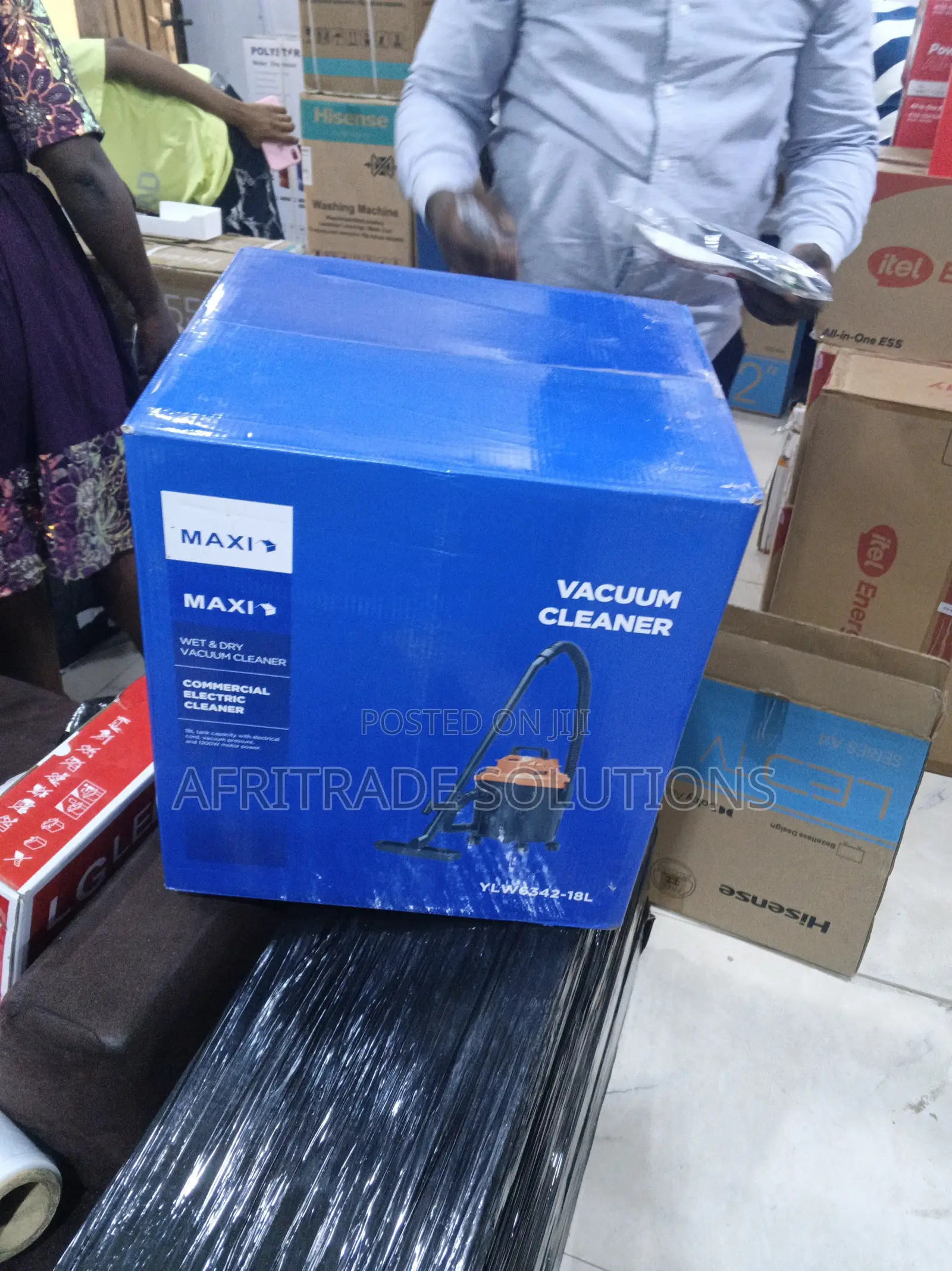 Maxi 18l Wet Dry Vacuum Cleaner 1200w