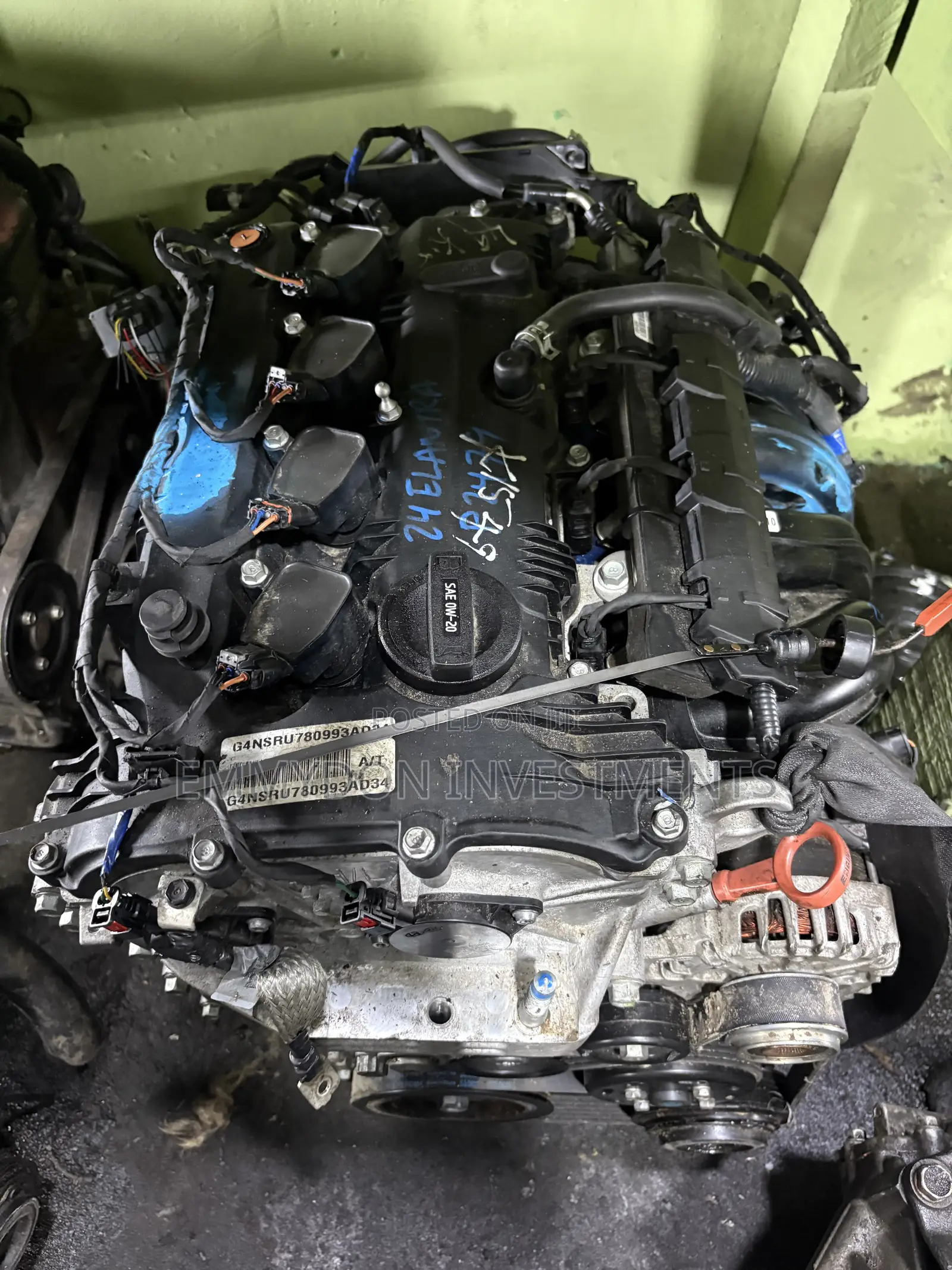 Complete Engine Hyundai Elantra 2020 2022