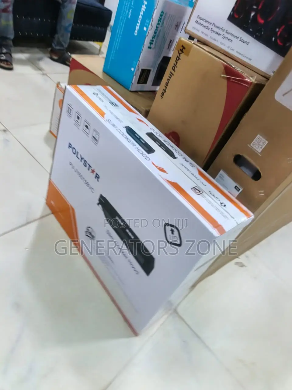 Polystar 60cm Kitchen Chimney Hood