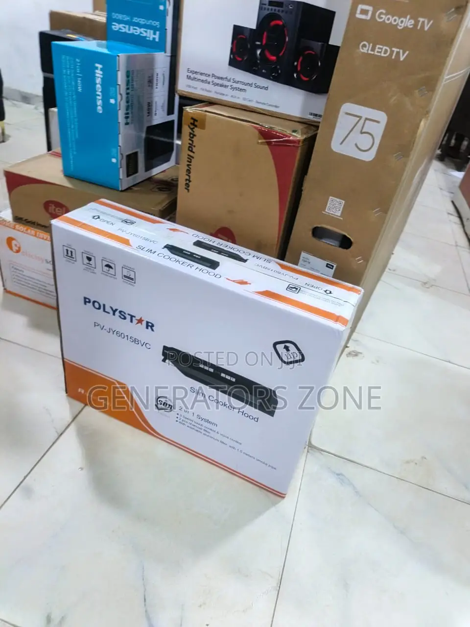 Polystar Home Kitchen Extractor Hood