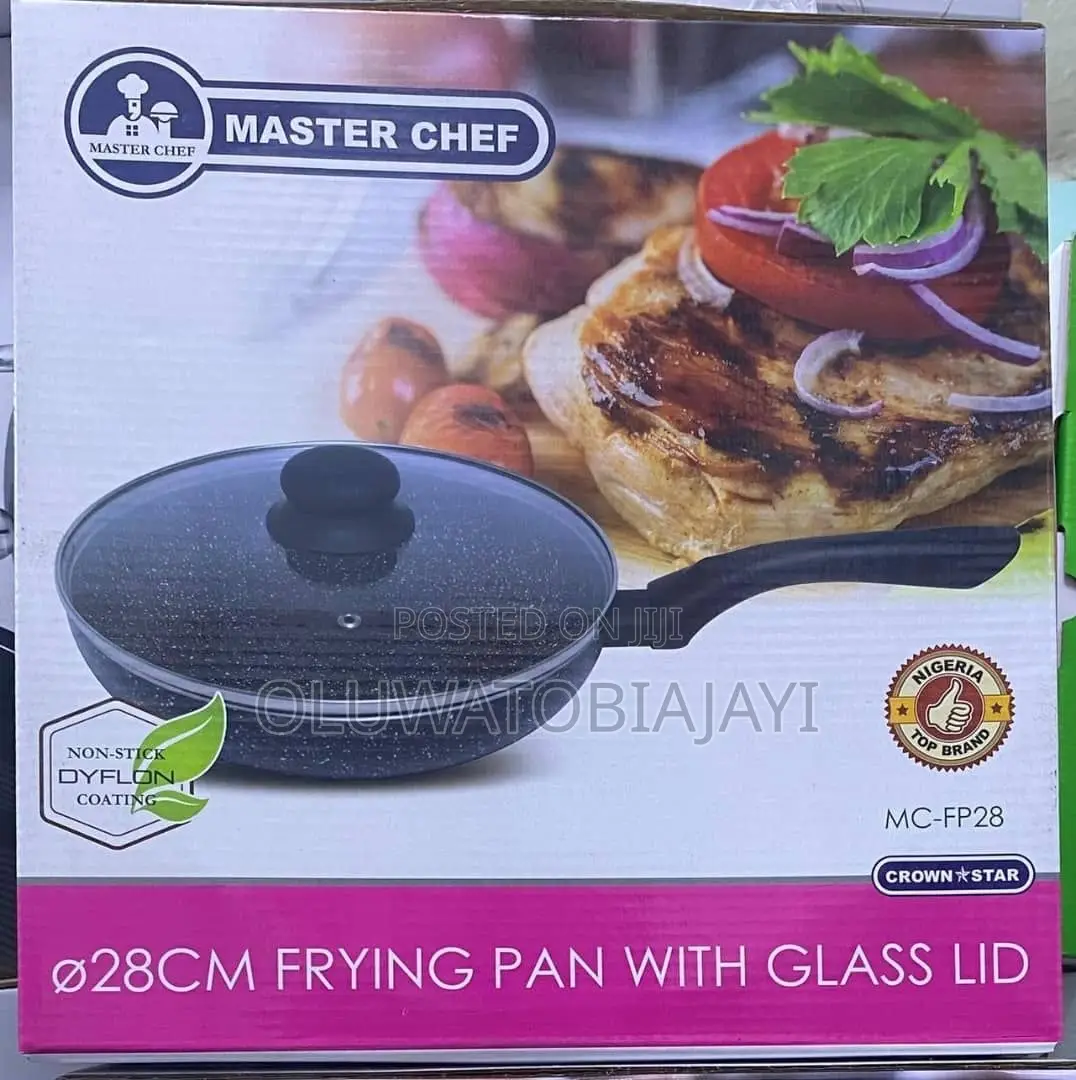 Masterchef 22cm Nonstick Frypan With Cover ₦18,000
