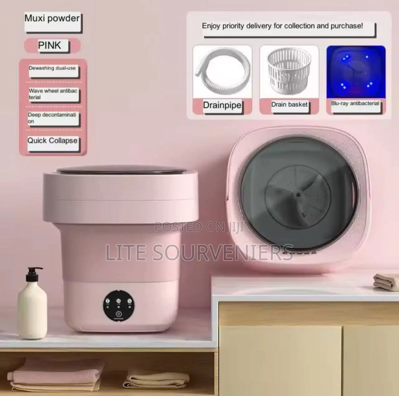 Foldable Mini Washing Machine