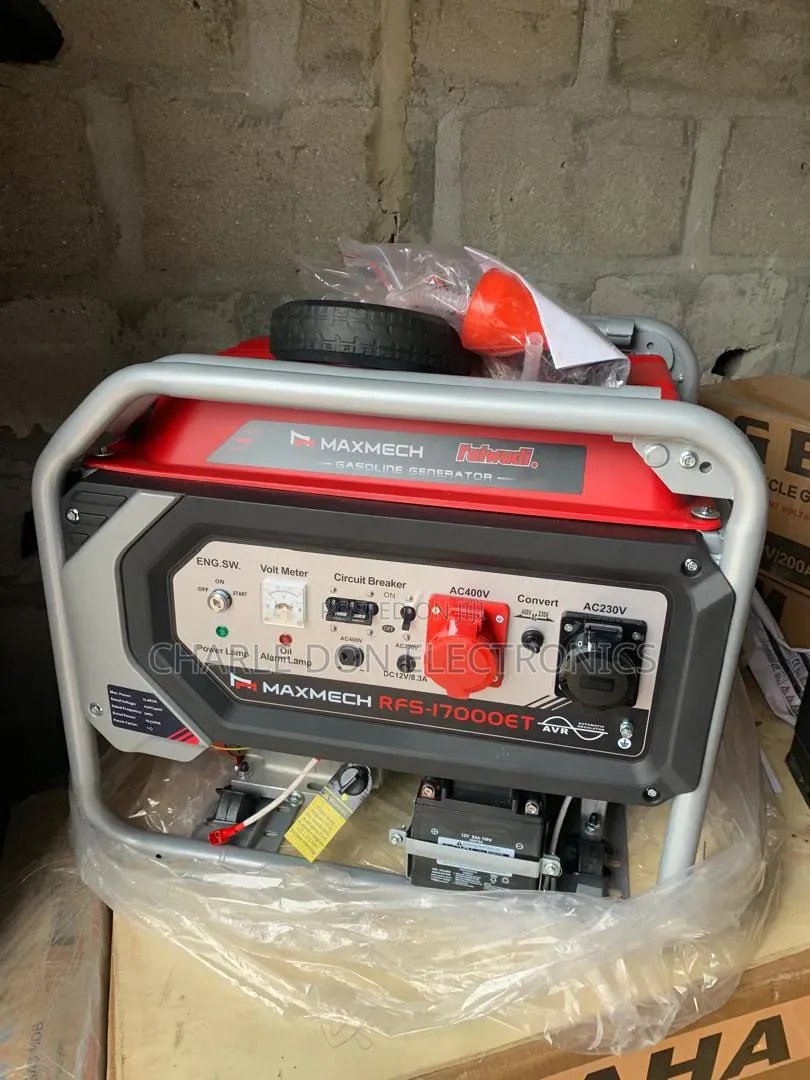 Maxmech 15kva Three-Phase Petrol Generator – Quality You Can Trust