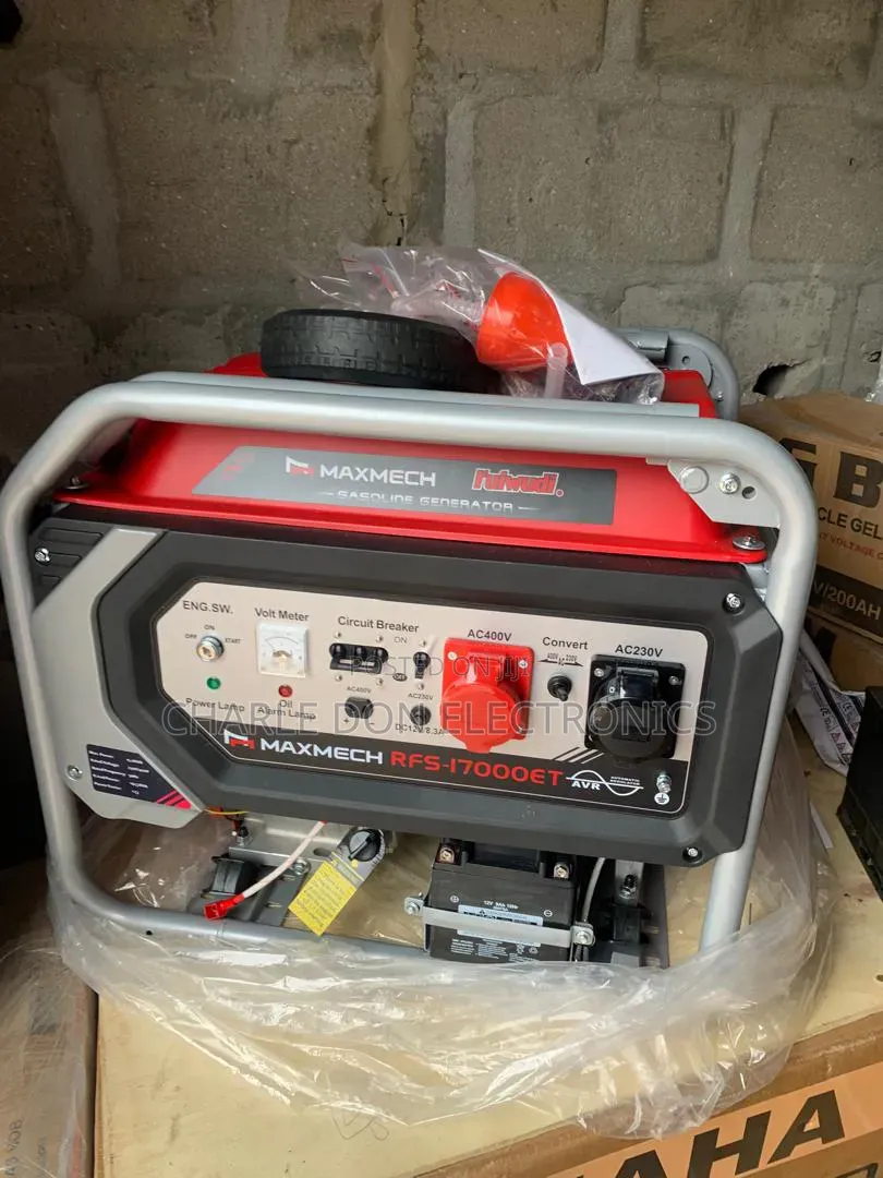 Maxmech 15kva Three-Phase Petrol Generator – Quality You Can Trust