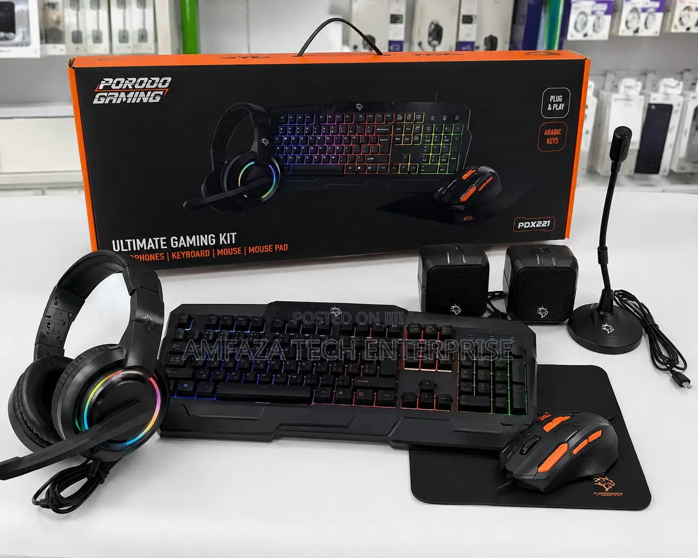 Porodo Ultimate Gaming Kit 4in1 Pdx221