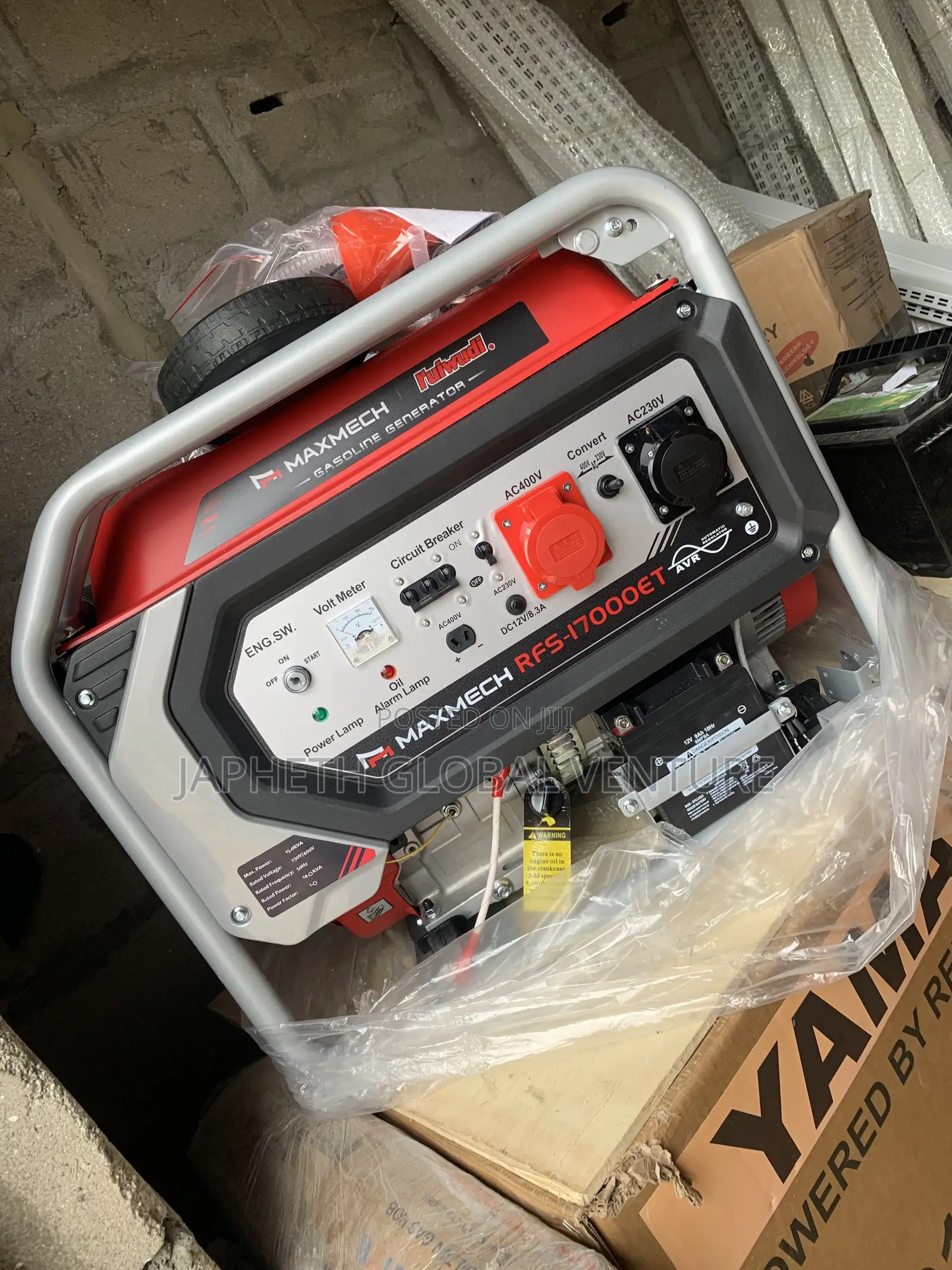 Maxmech 15kva Petrol Generator – Reliable Industrial Power