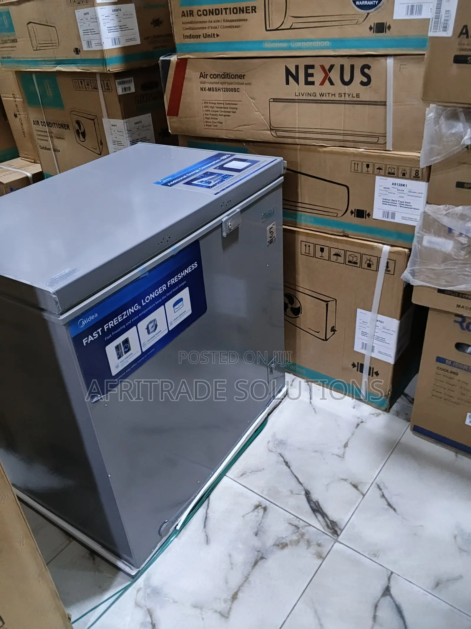 Store More With the Midea 198l Chest Freezer