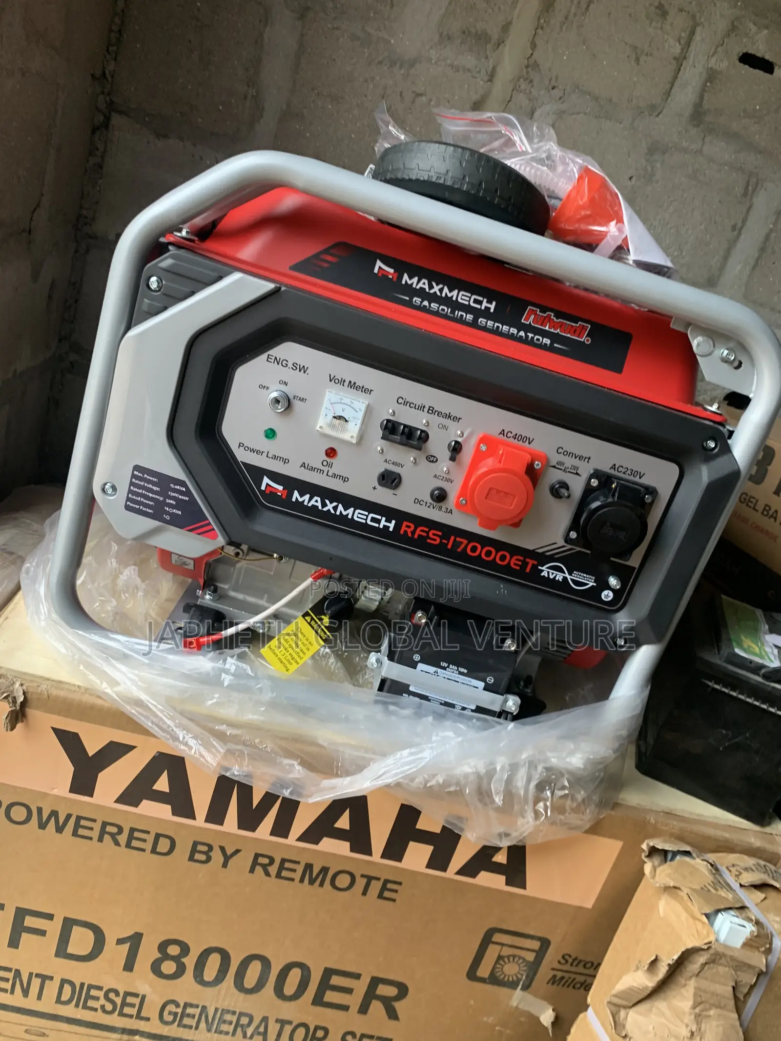 Maxmech 15kva Generator With 100% Copper Coil