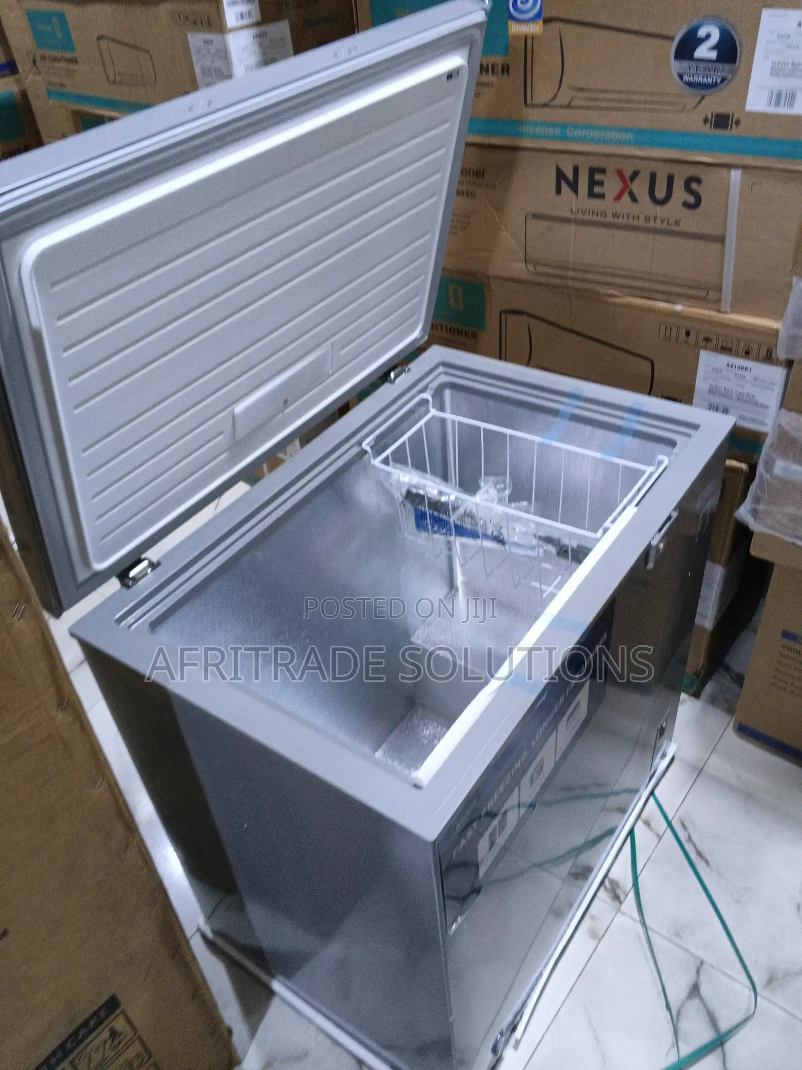 Midea 198l Freezer – Compact Outside, Spacious Inside