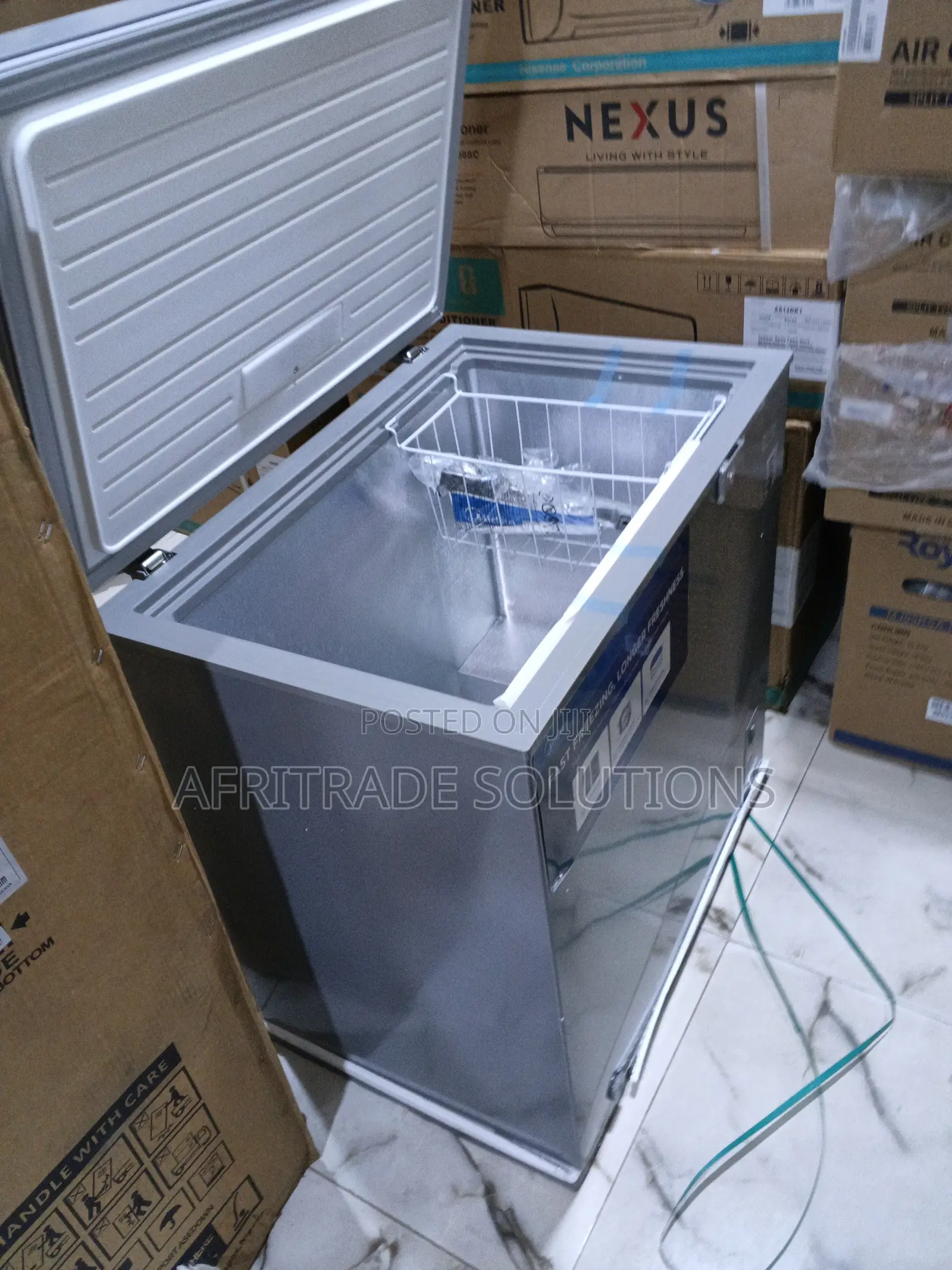 Midea 198l Freezer – Compact Outside, Spacious Inside