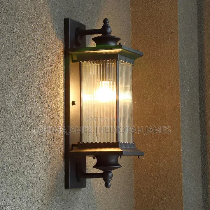 Retro Waterproof Outdoor Wall Lamp European Balcony Villa Garden