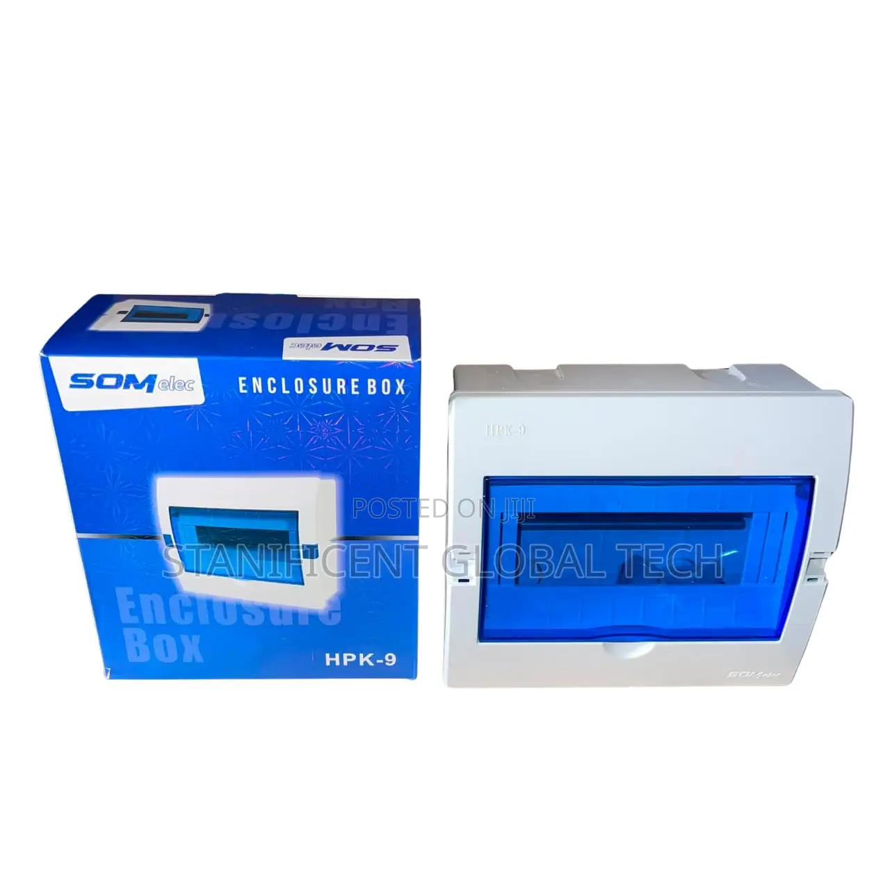 Som Elec 9way Breaker Enclosure Box