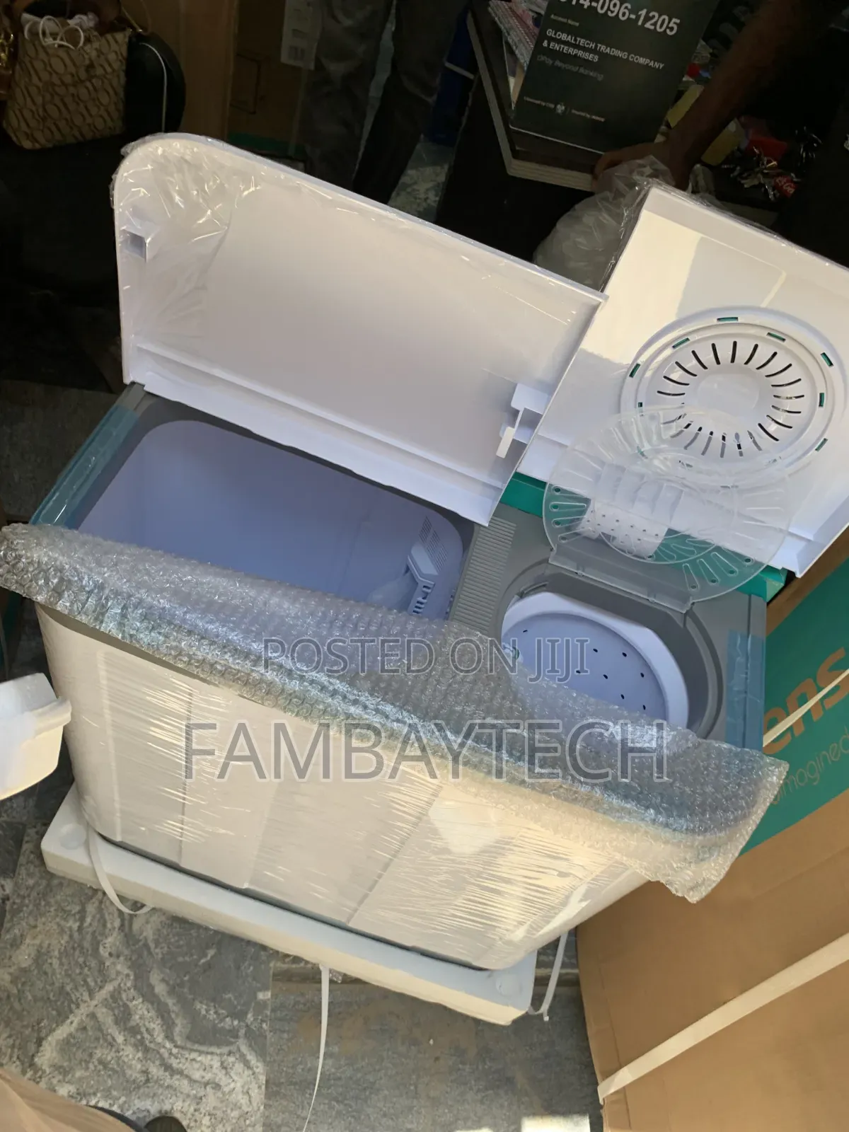 Hisense 7.5kg Twin Tub Washing Machine – Fast, Powerful Reliable .